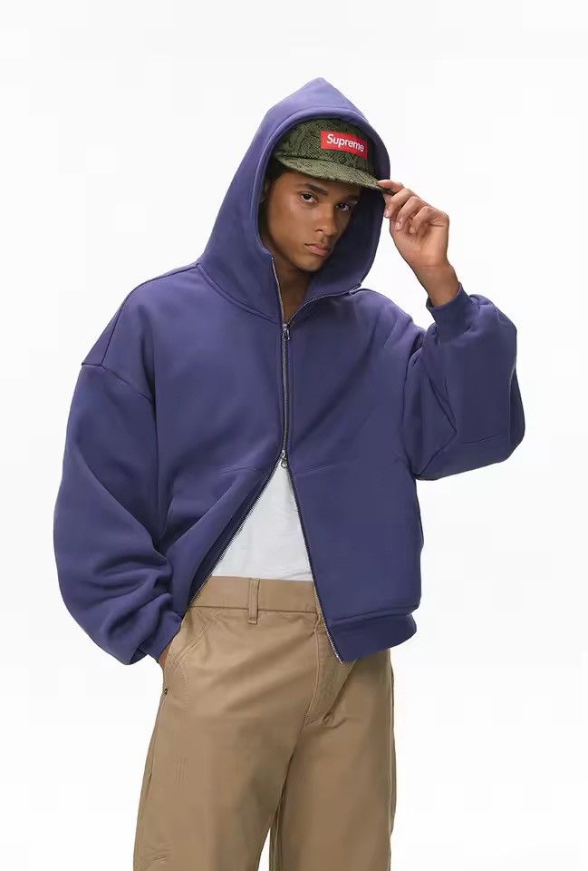 Other Designer Streetwear Fleece Zip Up Warm Hoodie Sweatshirt Size US M / EU 48-50 / 2 - 5 Thumbnail