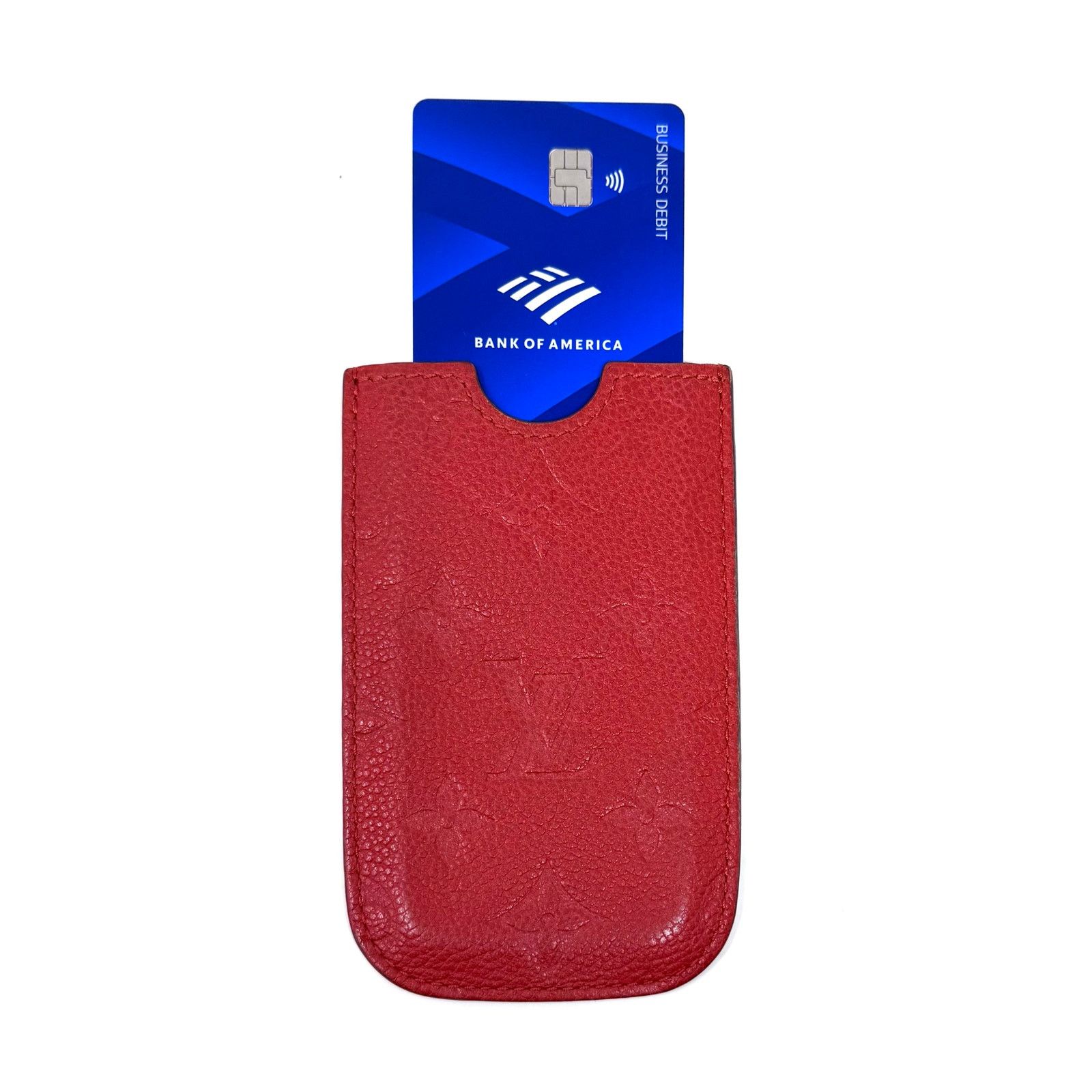 Louis Vuitton Louis Vuitton Red Sleeve Wallet Size ONE SIZE - 4 Thumbnail