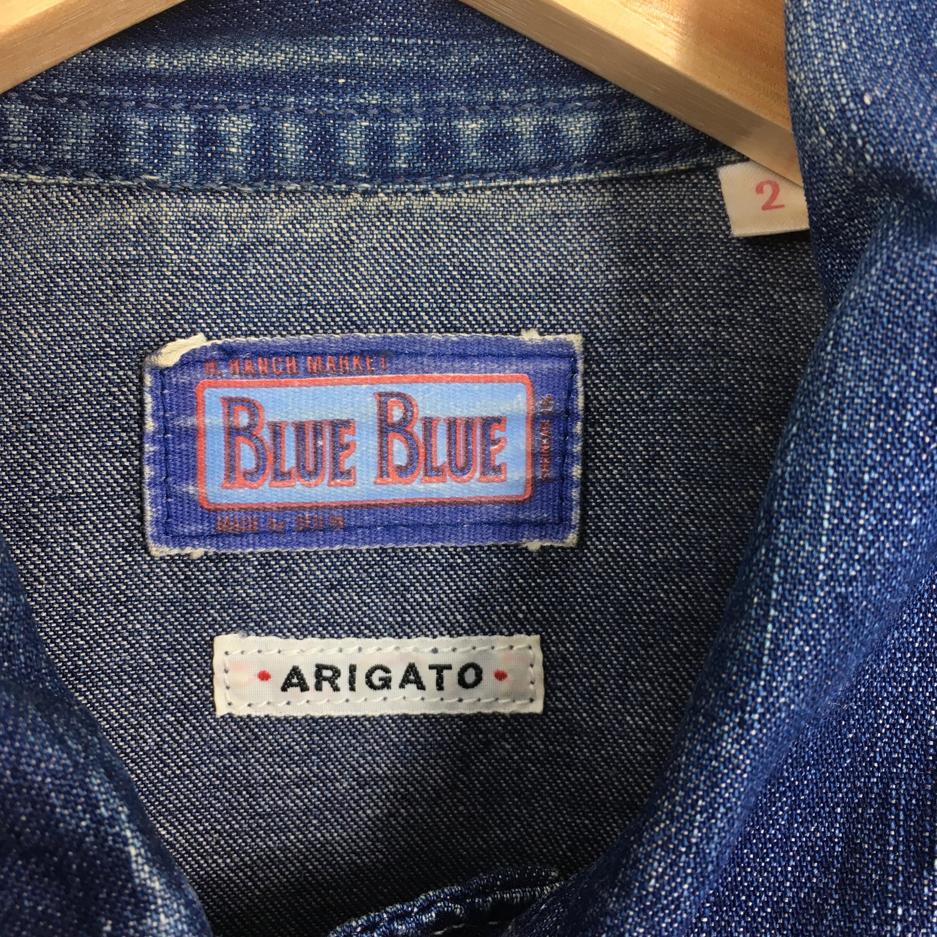 45rpm Vintage Blue Blue Japan Chore Denim Workers Jacket Medium Size US M / EU 48-50 / 2 - 6 Thumbnail