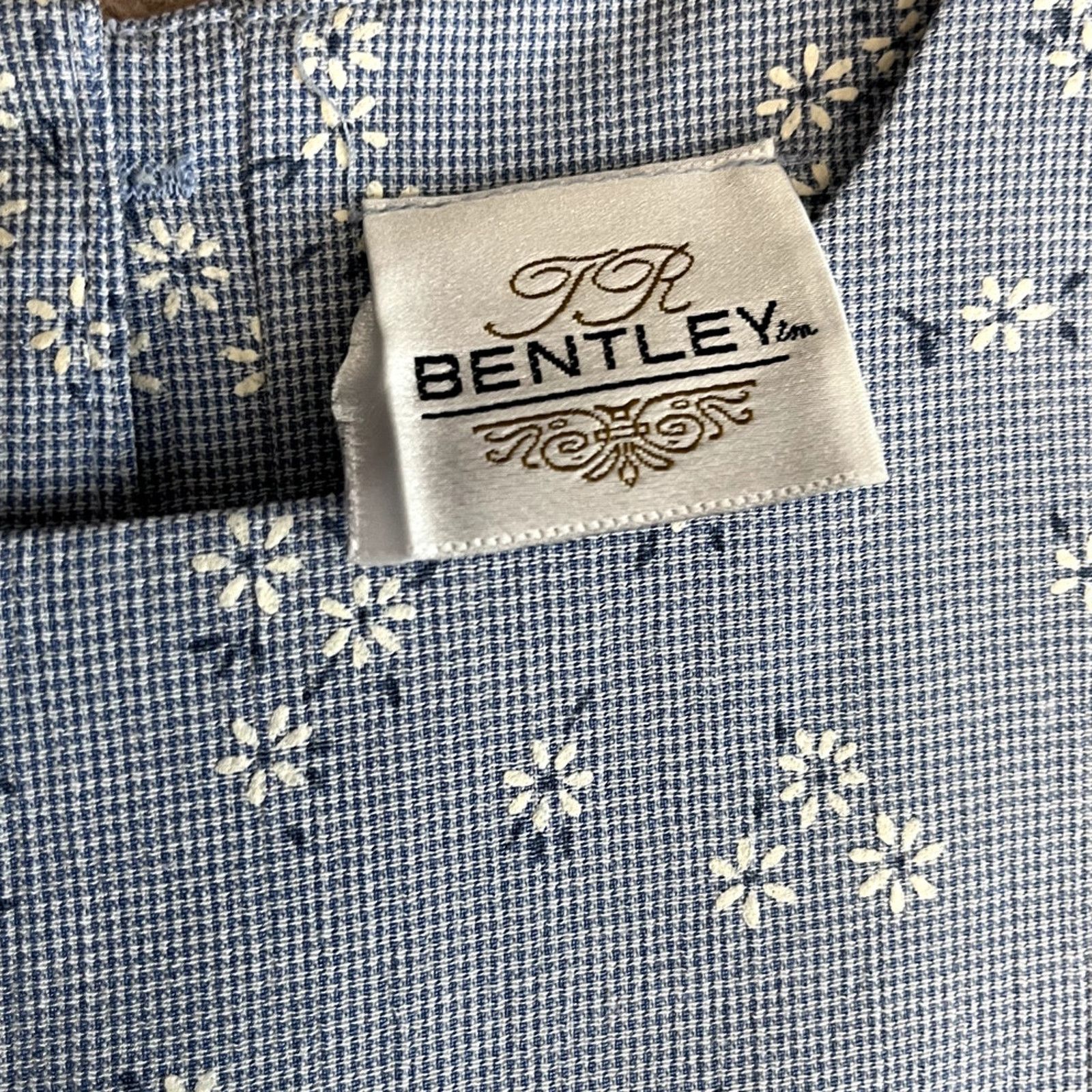 Vintage Vintage Button Back Floral T.R. Bentley Tank 13/14 Size XL / US 12-14 / IT 48-50 - 4 Thumbnail
