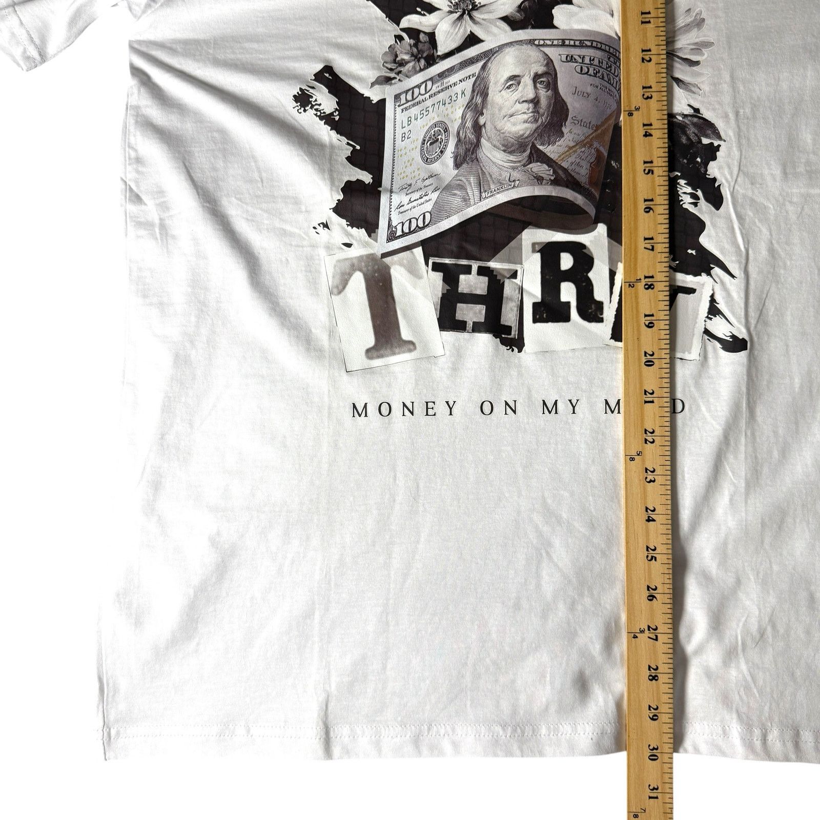 Other THRT Denim Money On My Mind T-shirt Men’s L - Streetwear Rap Size US L / EU 52-54 / 3 - 11 Thumbnail