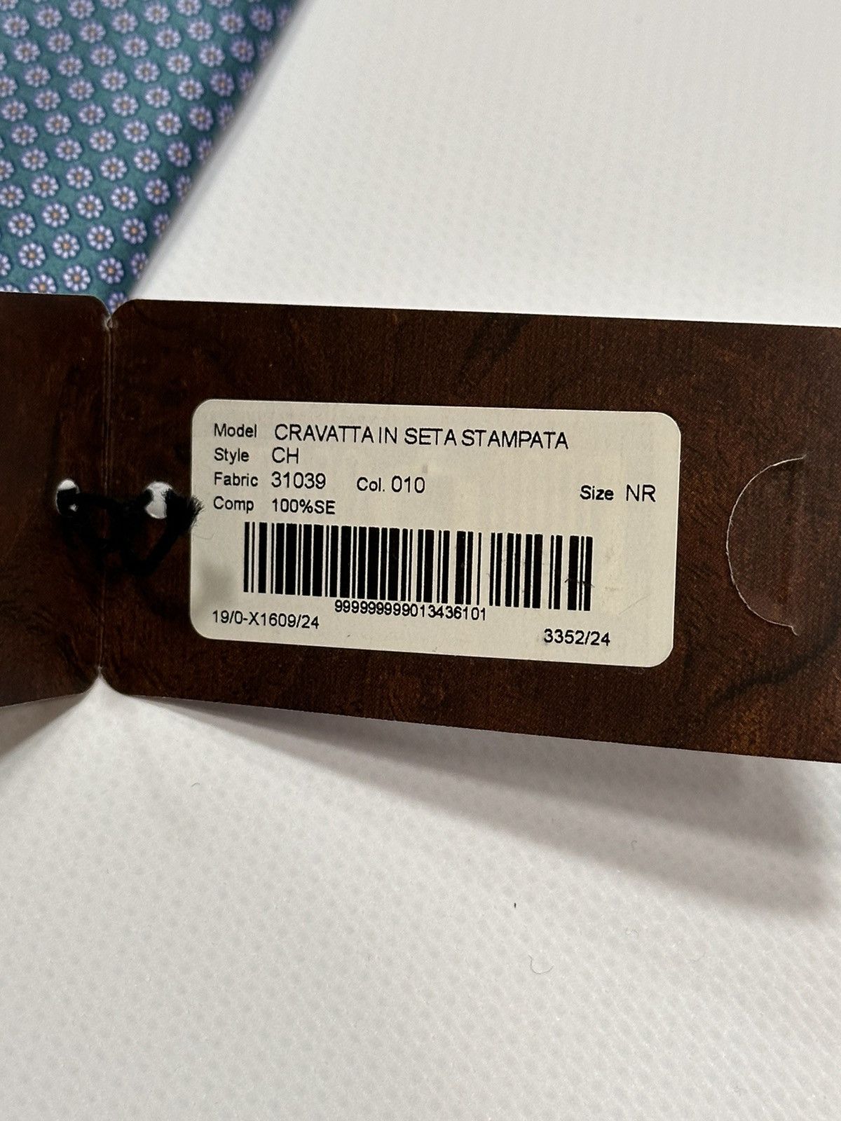Designer × Stefano Ricci Stefano Ricci Beautiful Flower Blue Contrast Luxury Tie Size ONE SIZE - 5 Thumbnail