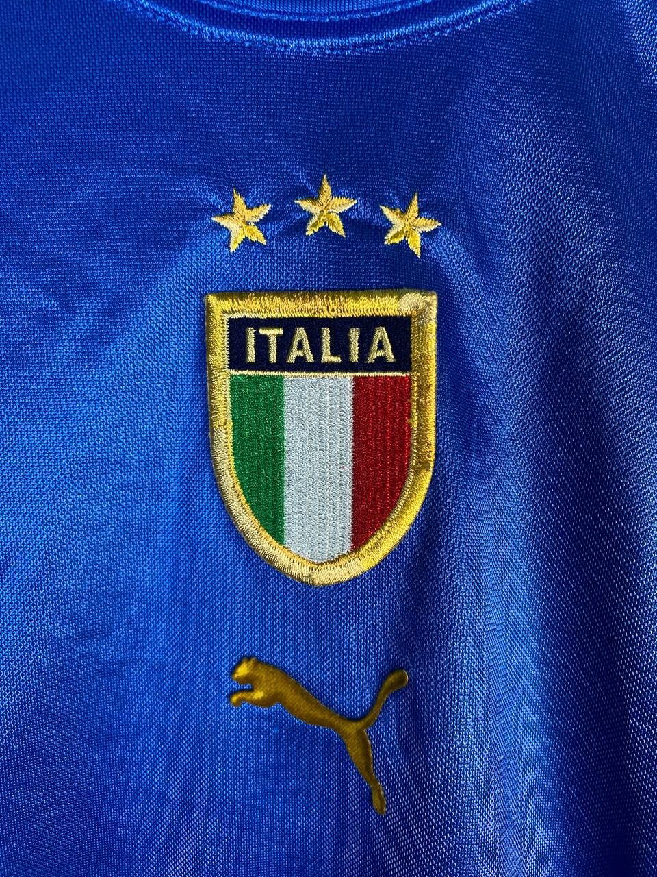 Puma × Vintage Vintage Puma Italy 2004 Home Soccer Jersey Size US M / EU 48-50 / 2 - 2 Thumbnail