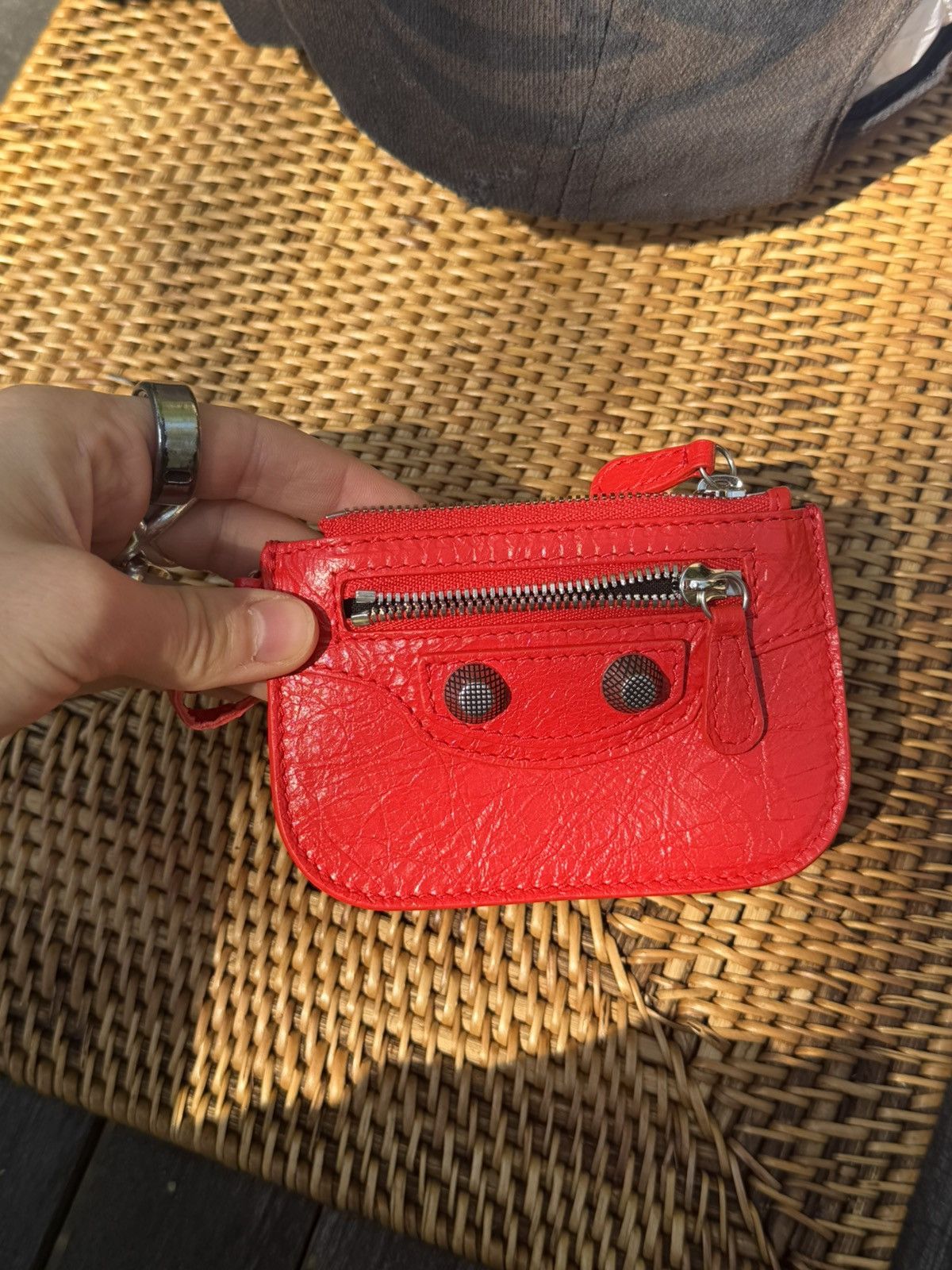 Balenciaga BALENCIAGA COIN PURSE Arena lambskin Size ONE SIZE - 8 Thumbnail