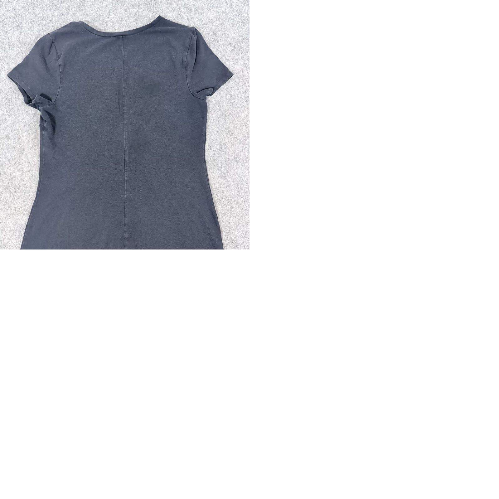 Gap GAP Stretch Casual Short-Sleeve Pullover Tee Dress Fits Women's Size Large Black Shirt Dress Women Large Black PullOver Tee Dress Size L / US 10 / IT 46 - 12 Thumbnail