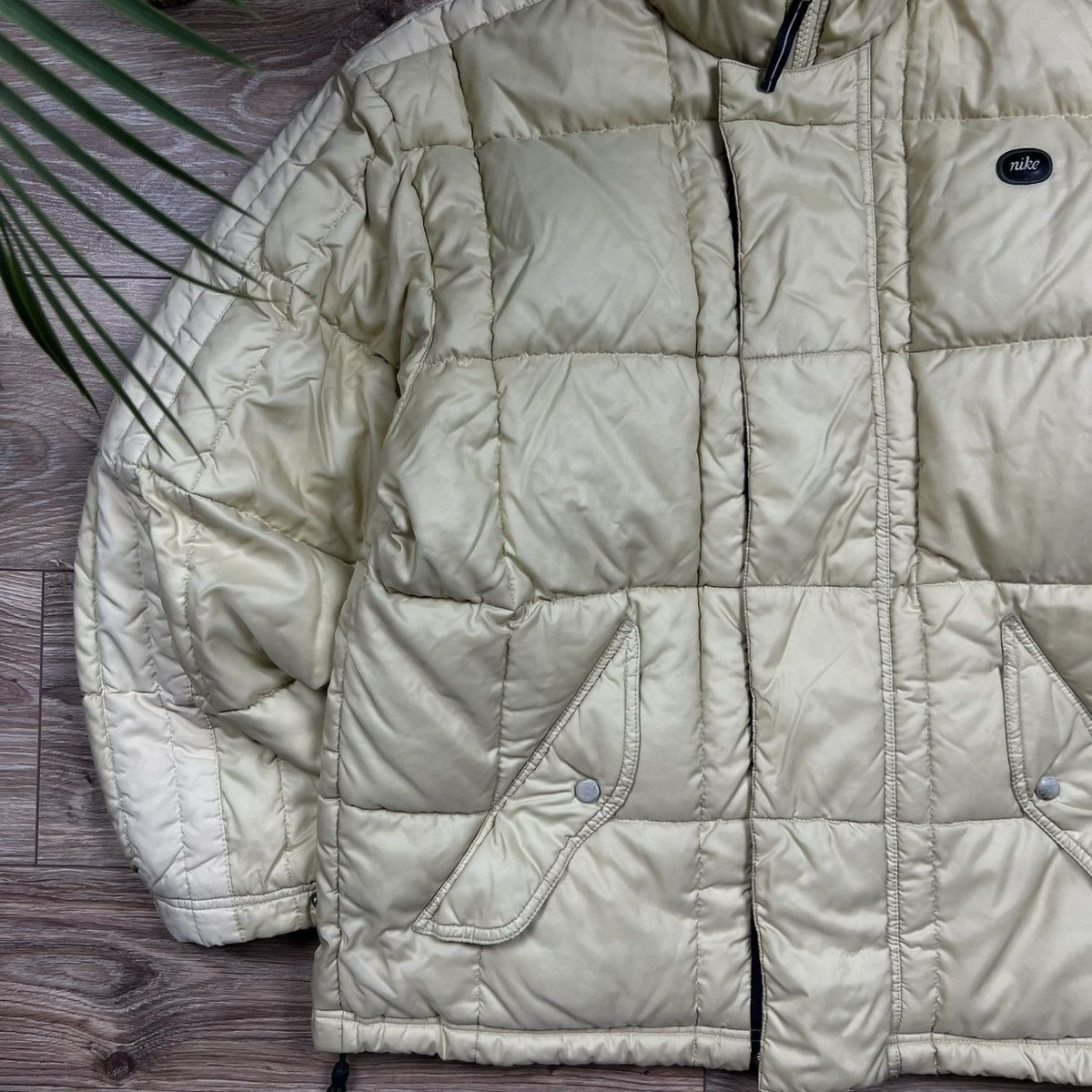Nike 90s Nike Retro Logo Vintage Y2K Gorpcore Puffer Down Jacket Size US M / EU 48-50 / 2 - 2 Thumbnail