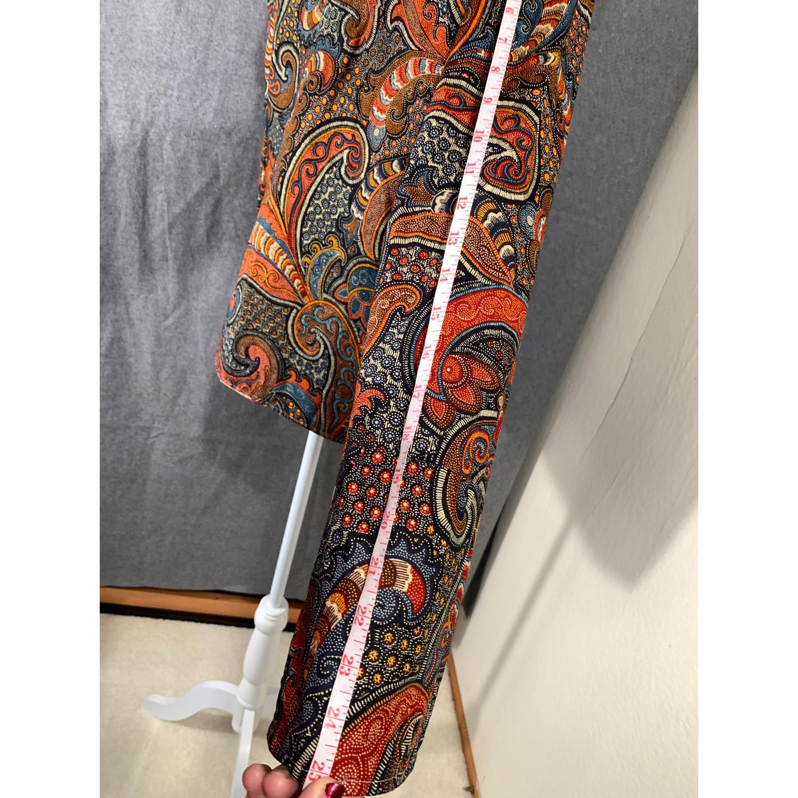 Other Womens Paisley Print Long Sleeve Blouse Size Medium Size M / US 6-8 / IT 42-44 - 8 Thumbnail