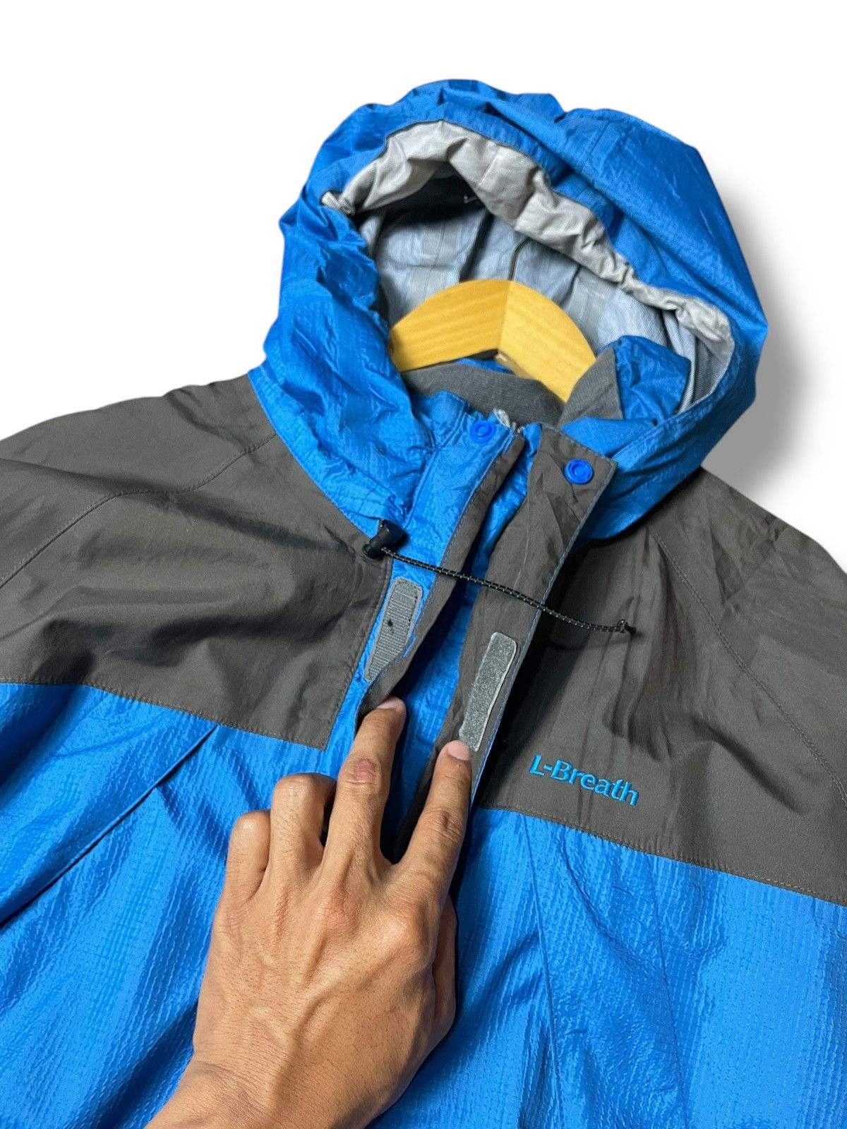 Japanese Brand × Vintage L-Breath Brand Waterproof Outdoor Windbreaker (105) Size US L / EU 52-54 / 3 - 4 Thumbnail