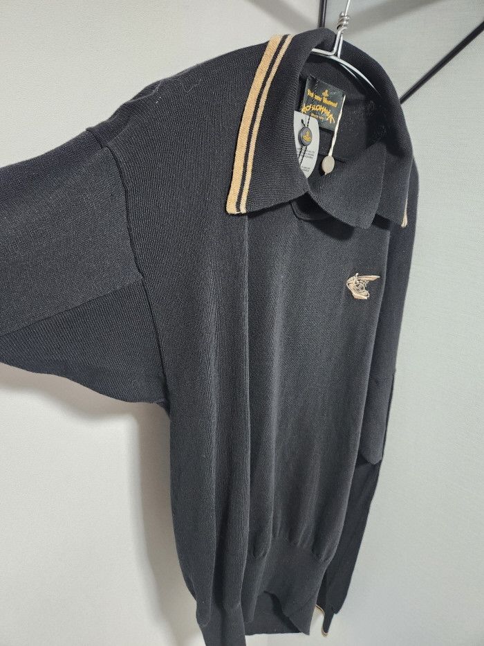 Vivienne Westwood Vivienne westwood squiggle knit polo shirt Size ONE SIZE - 5 Thumbnail