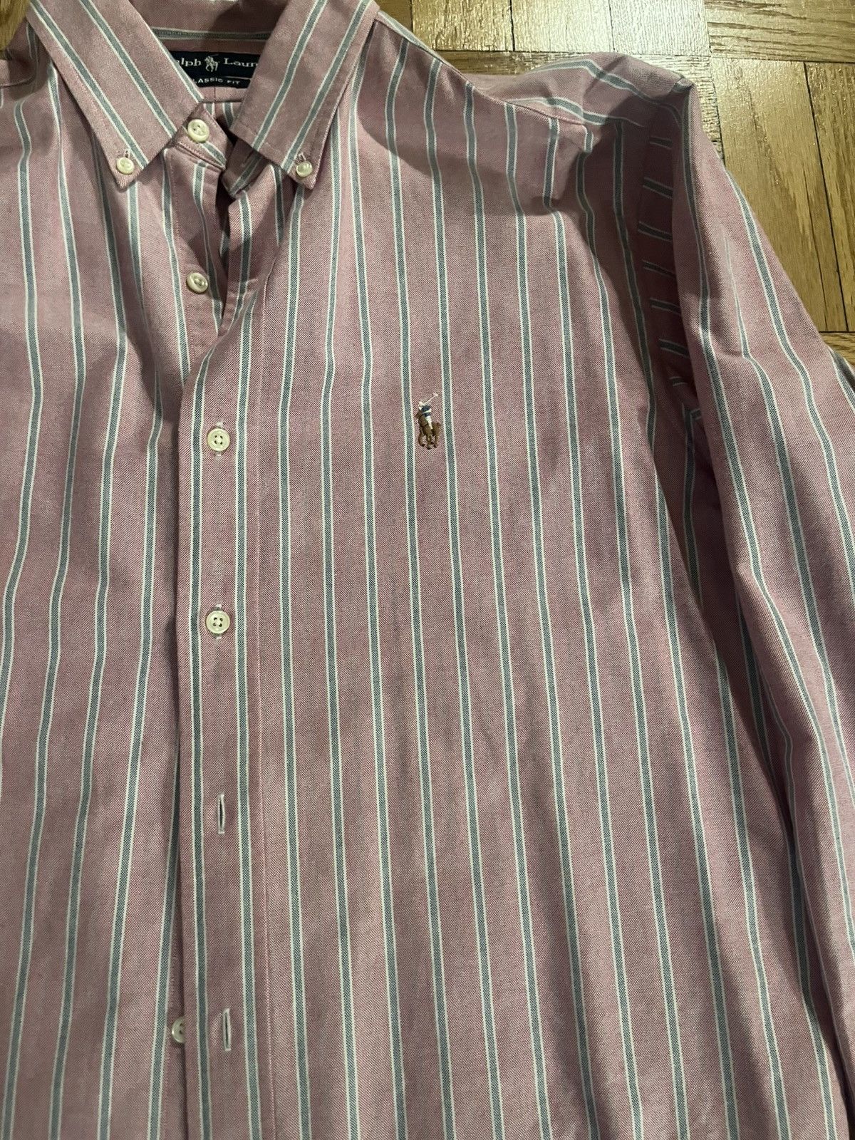 Polo Ralph Lauren Polo Ralph Lauren Striped Button Up Size US M / EU 48-50 / 2 - 2 Thumbnail