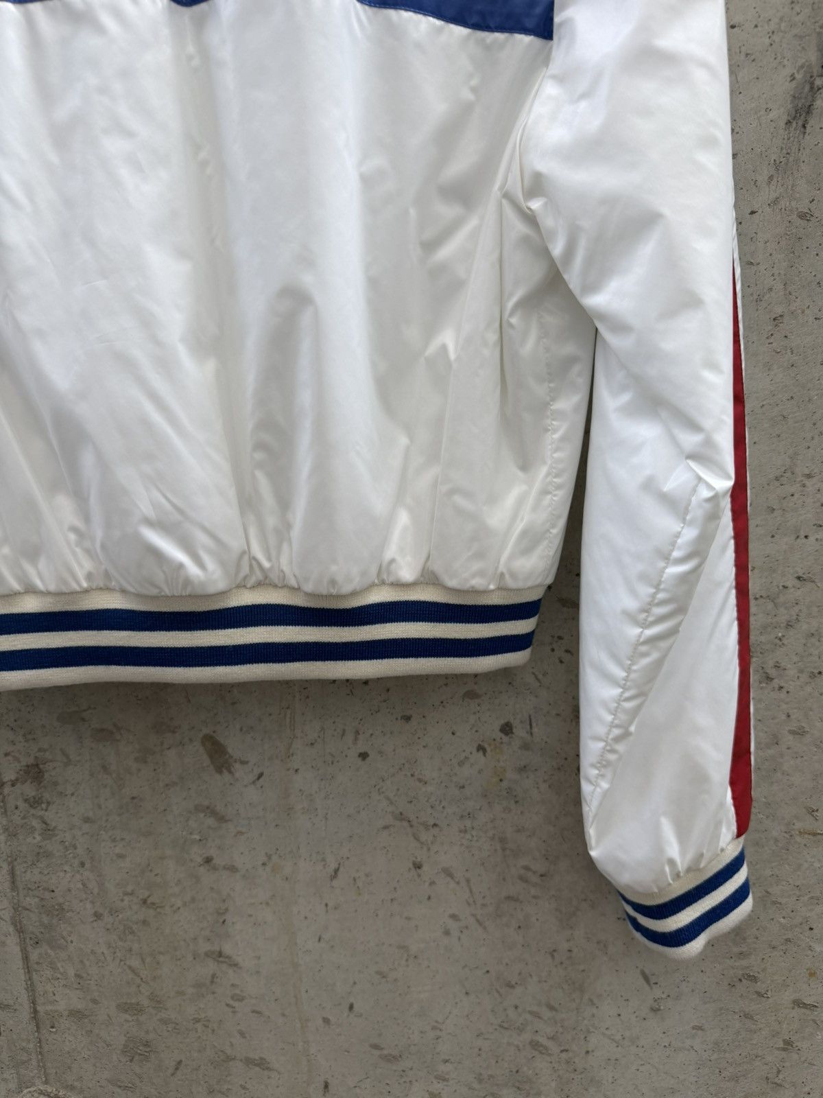 Celine SS24 Celine Striped Cropped Nylon Puffer Size XS / US 0-2 / IT 36-38 - 12 Thumbnail