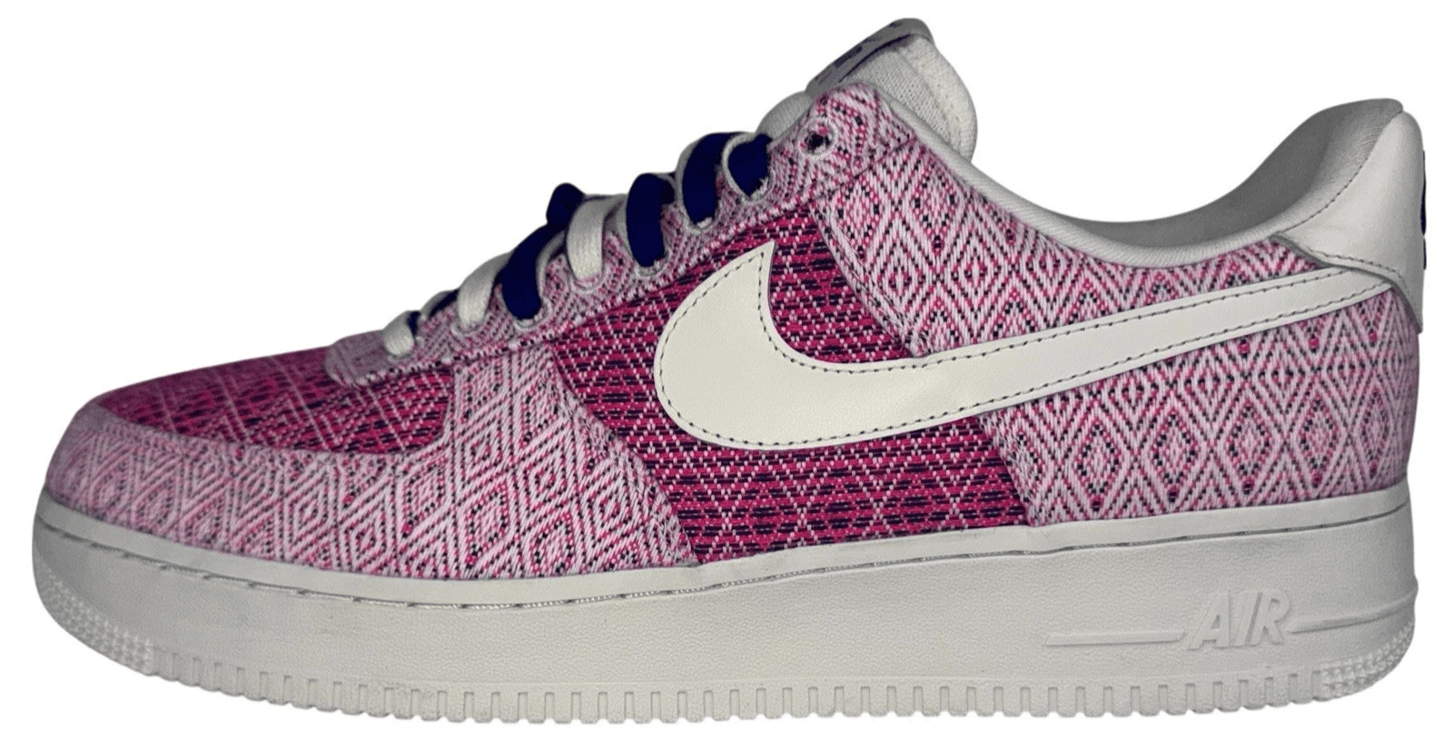 Nike Air Force Low Woven Together Women Size 14 Pink