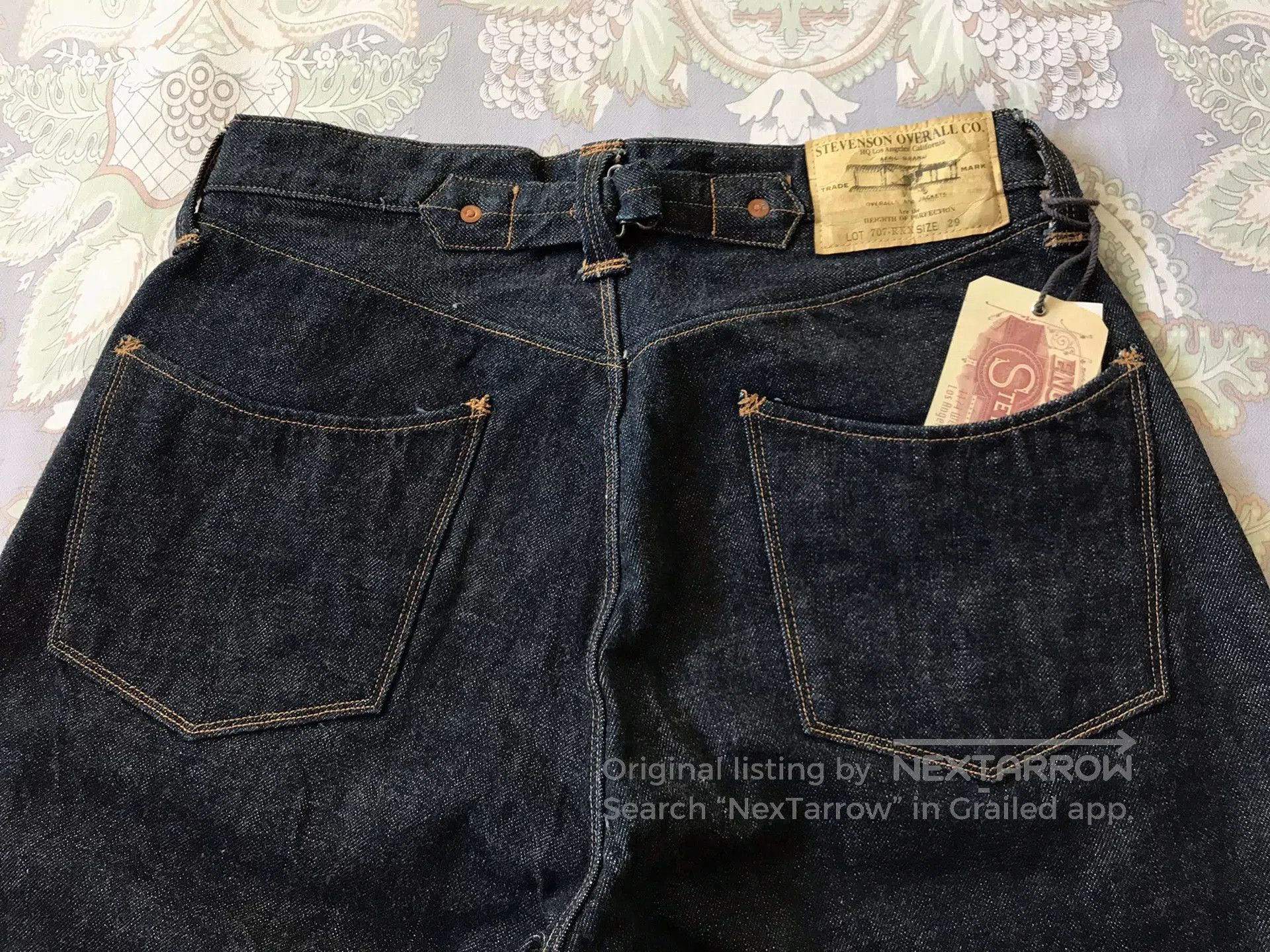 Visvim Stevenson Overall 707 Denim Jeans. Size US 29 - 3 Thumbnail