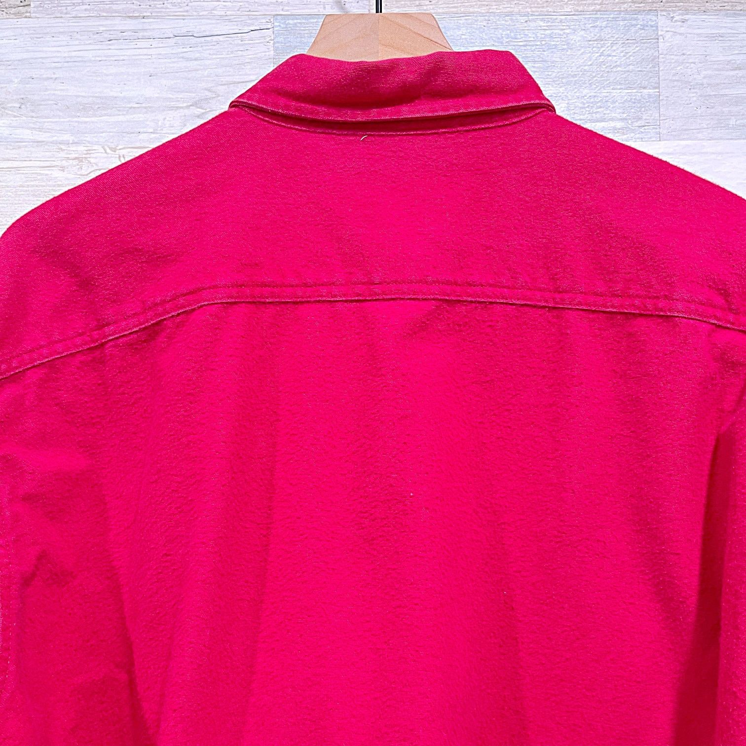 Woolrich Woolen Mills Woolrich Expedition Chamois Cloth Shirt Red Vintage Mens XL Size US XL / EU 56 / 4 - 4 Thumbnail