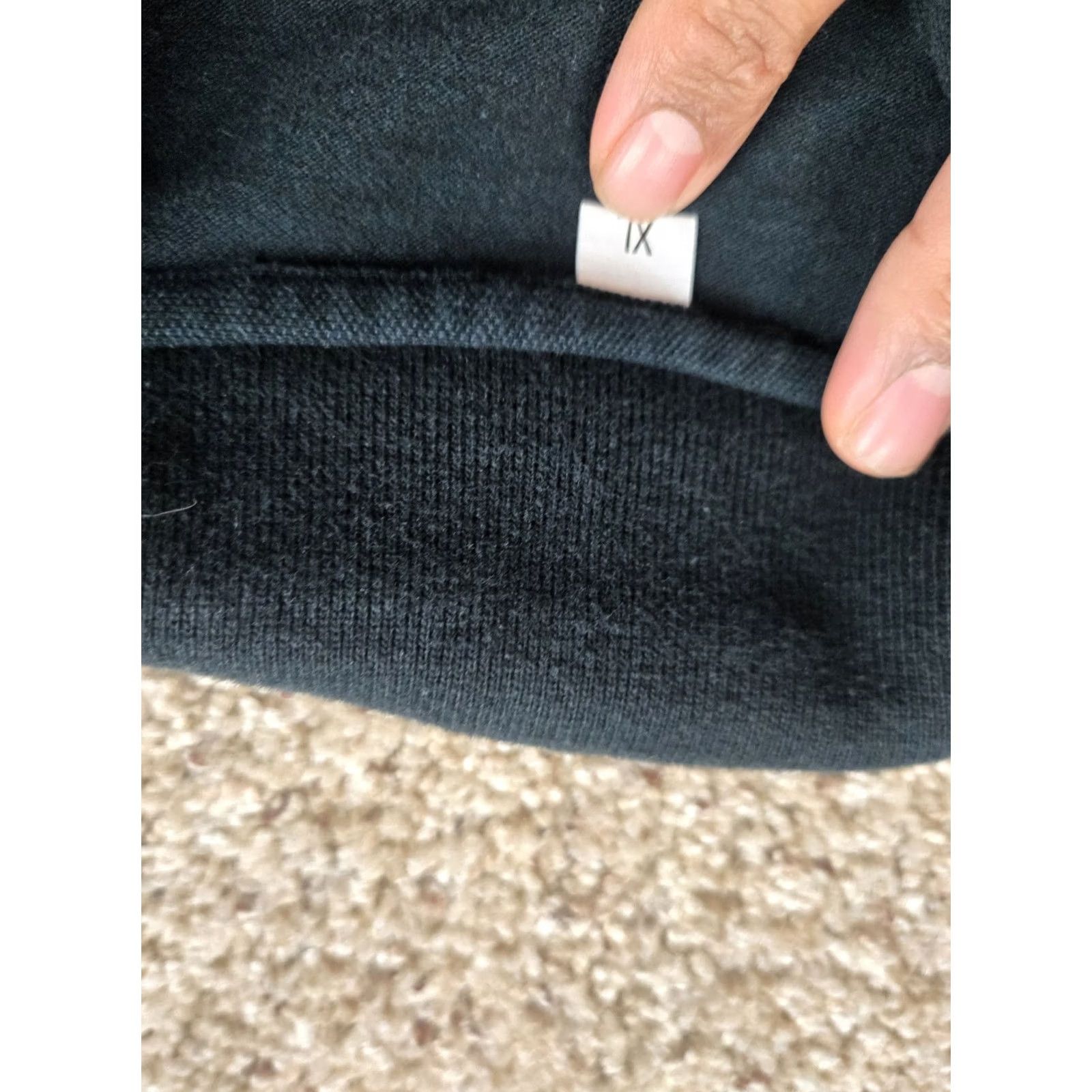 Vintage VINTAGE Polo Shirt XL Mens Black Short Sleeve Cotton Be Simple Y2K Polo Shirt Black XL Mens Regular Fit 90s Outdoor Mens Size US XL / EU 56 / 4 - 6 Thumbnail