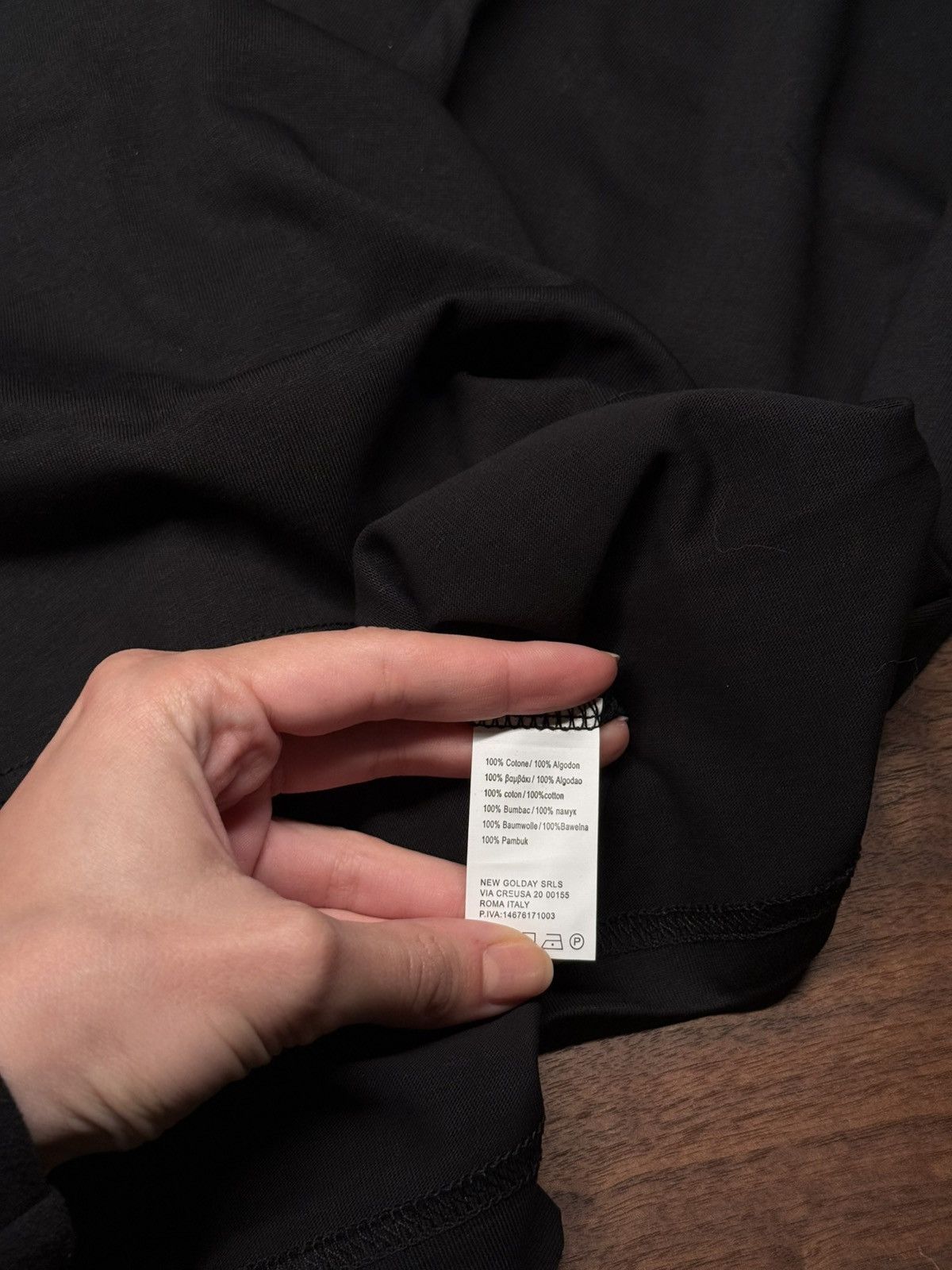 Other Black T-shirt for men K&M Size US L / EU 52-54 / 3 - 4 Thumbnail