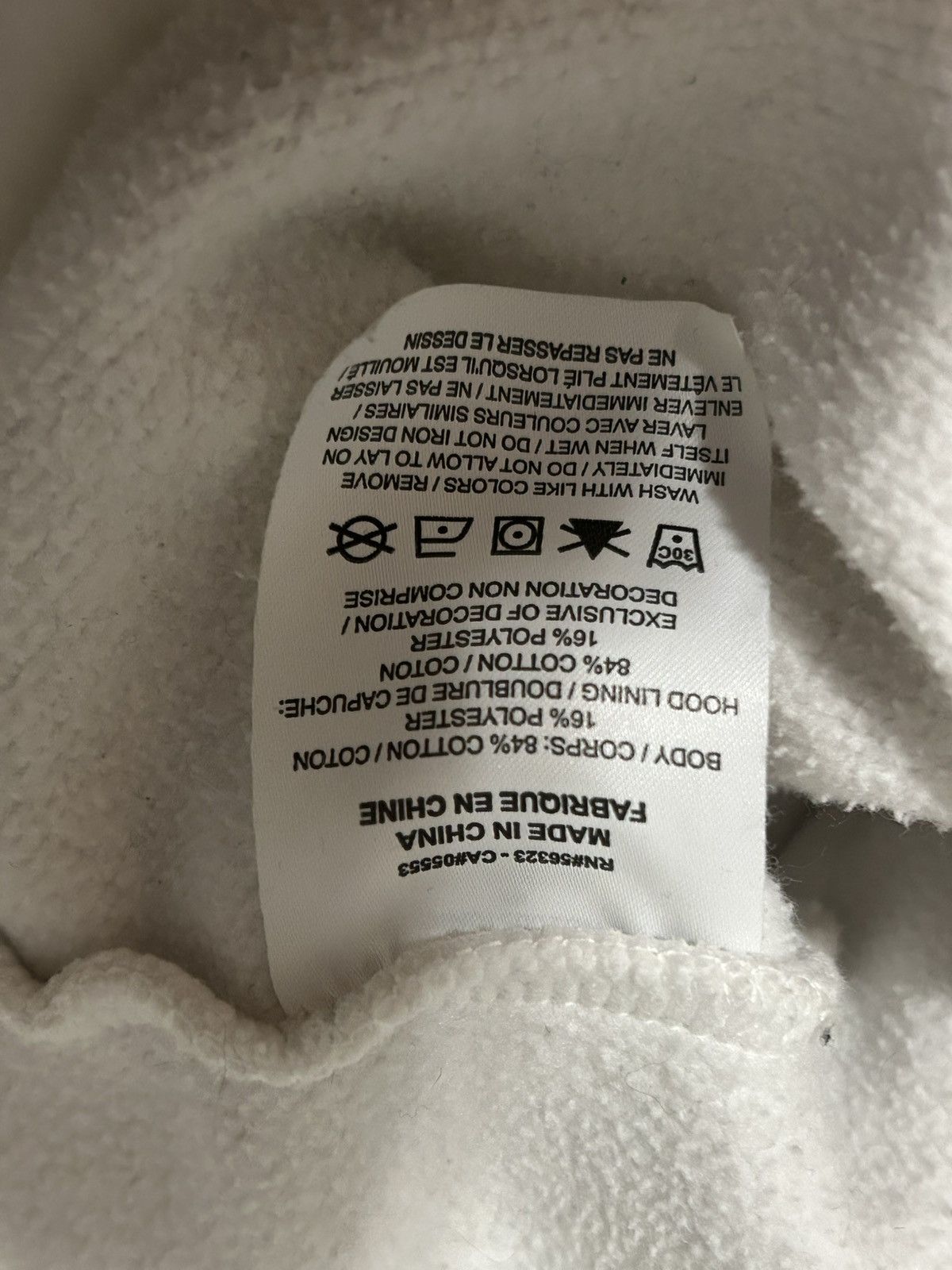 Jordan Brand × Off-White Off White X Jordan Hoodie Size US XL / EU 56 / 4 - 3 Thumbnail