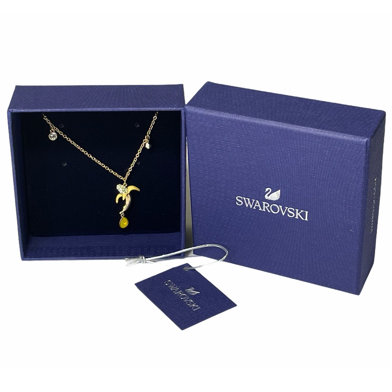 Swarovski Swarovski Banana Pendant Gold-tone plated Necklace Size ONE SIZE - 1 Thumbnail