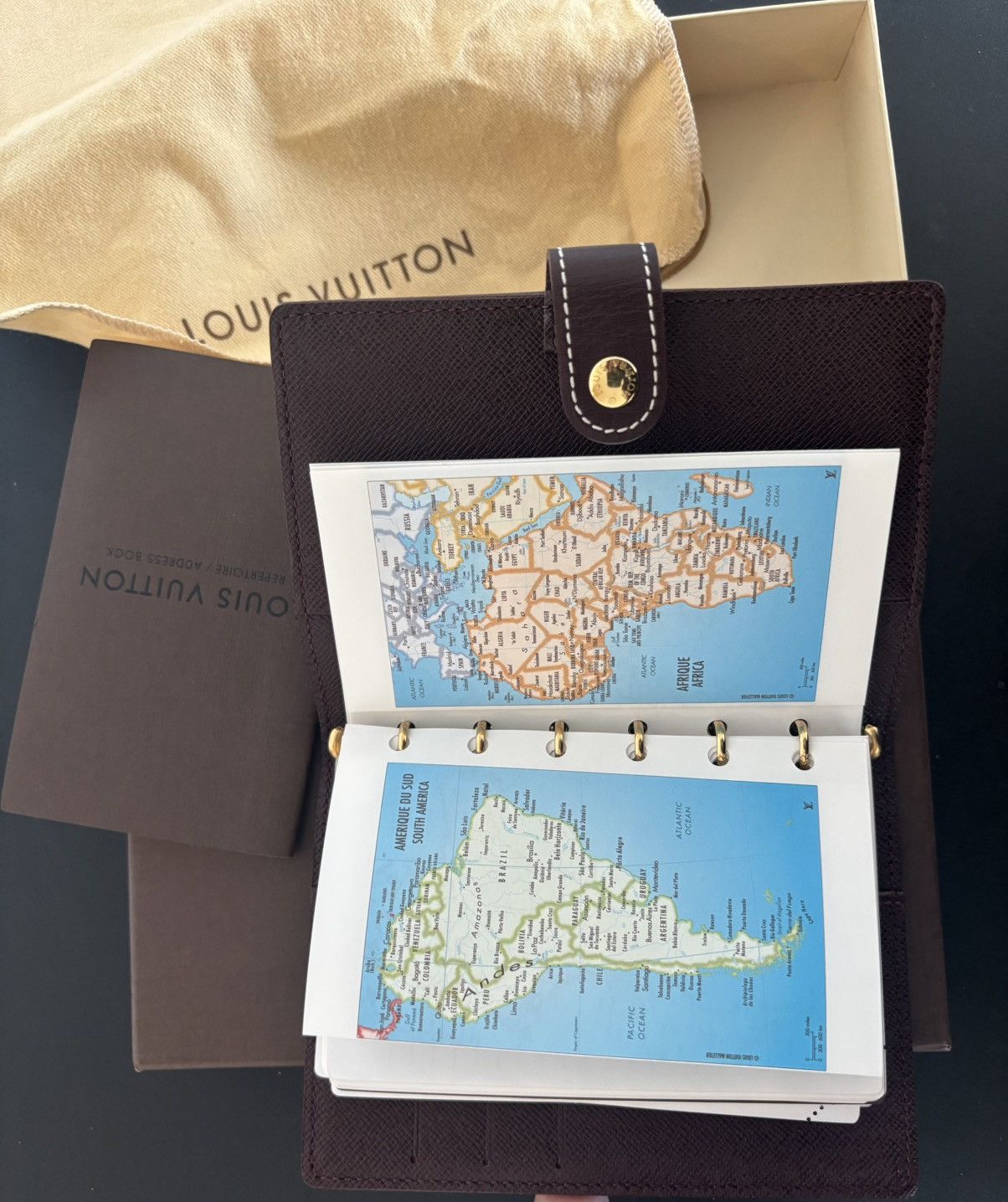 Louis Vuitton Louis Vuitton Monogram Mini Lin PM Agenda Cover Size ONE SIZE - 13 Thumbnail
