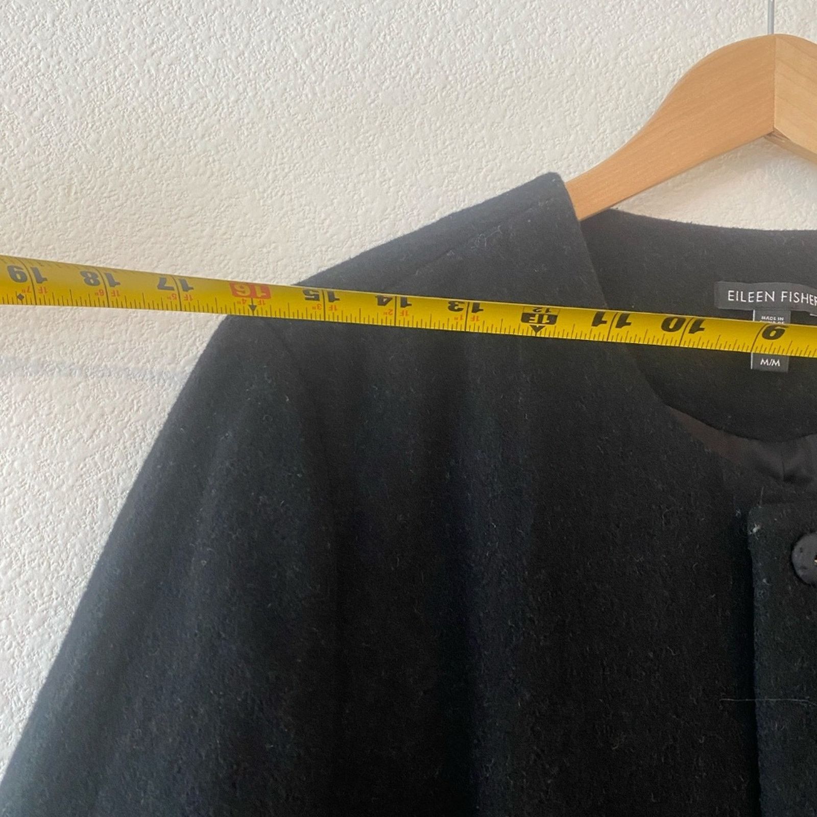 Eileen Fisher Eileen Fischer Women's Italian Wool Snap Button Coat - M Size M / US 6-8 / IT 42-44 - 11 Thumbnail