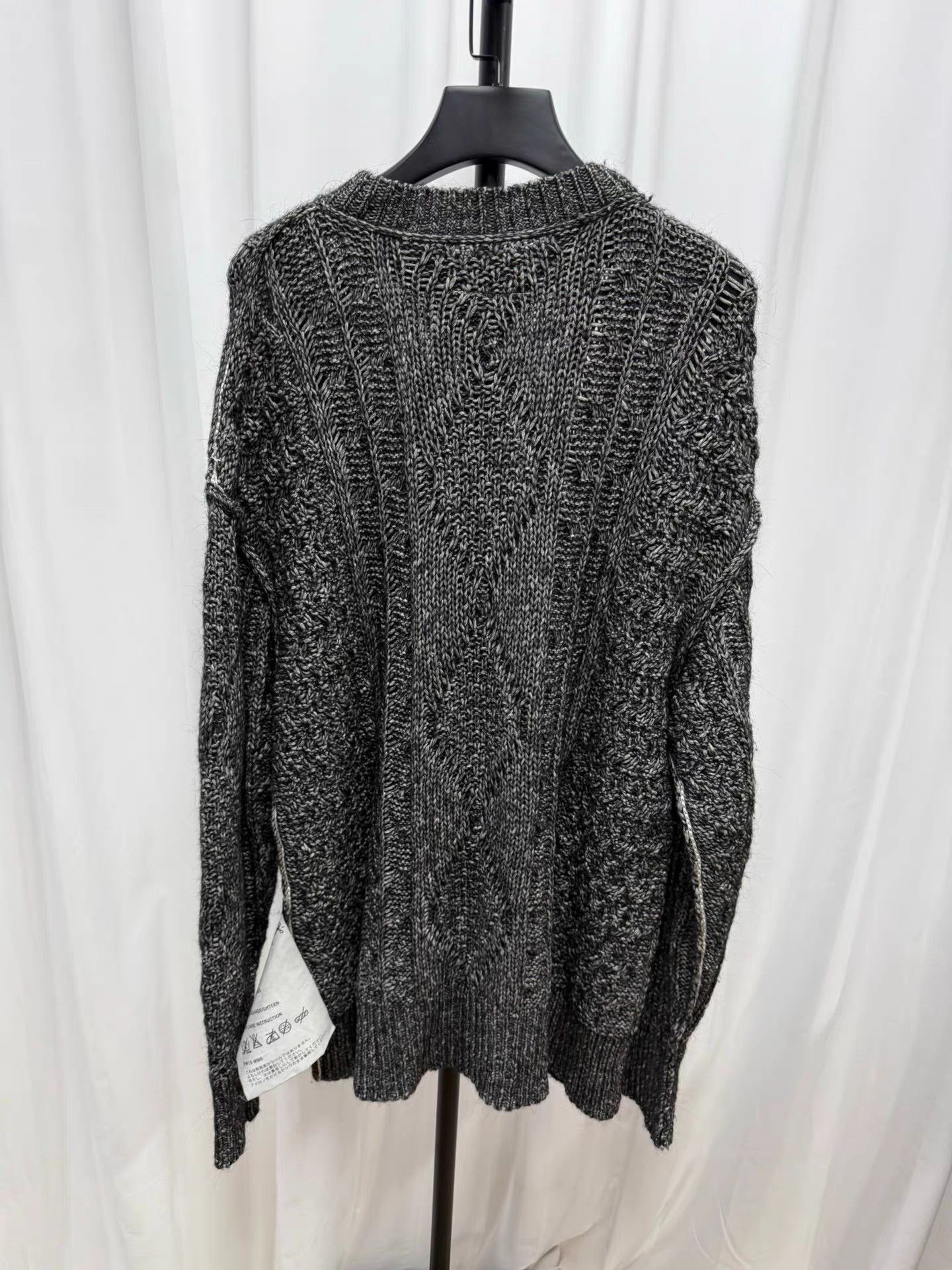 Maison Margiela Maison Margiela Leather Patch Pocket Sweater K20 Size US XL / EU 56 / 4 - 5 Thumbnail