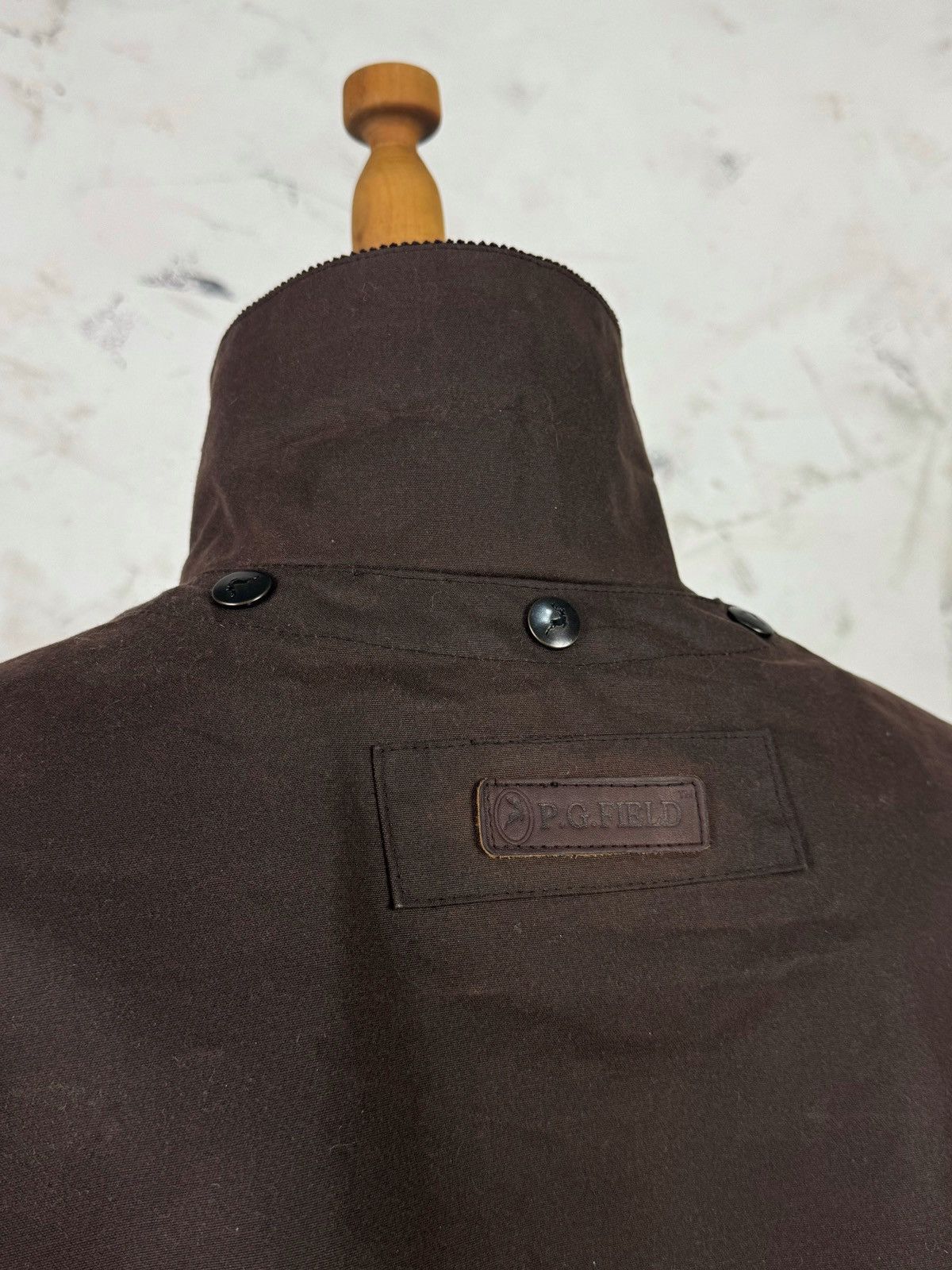 Vintage Vintage P.G. Field Long Waxed Jacket Size S - M Size US S / EU 44-46 / 1 - 6 Thumbnail