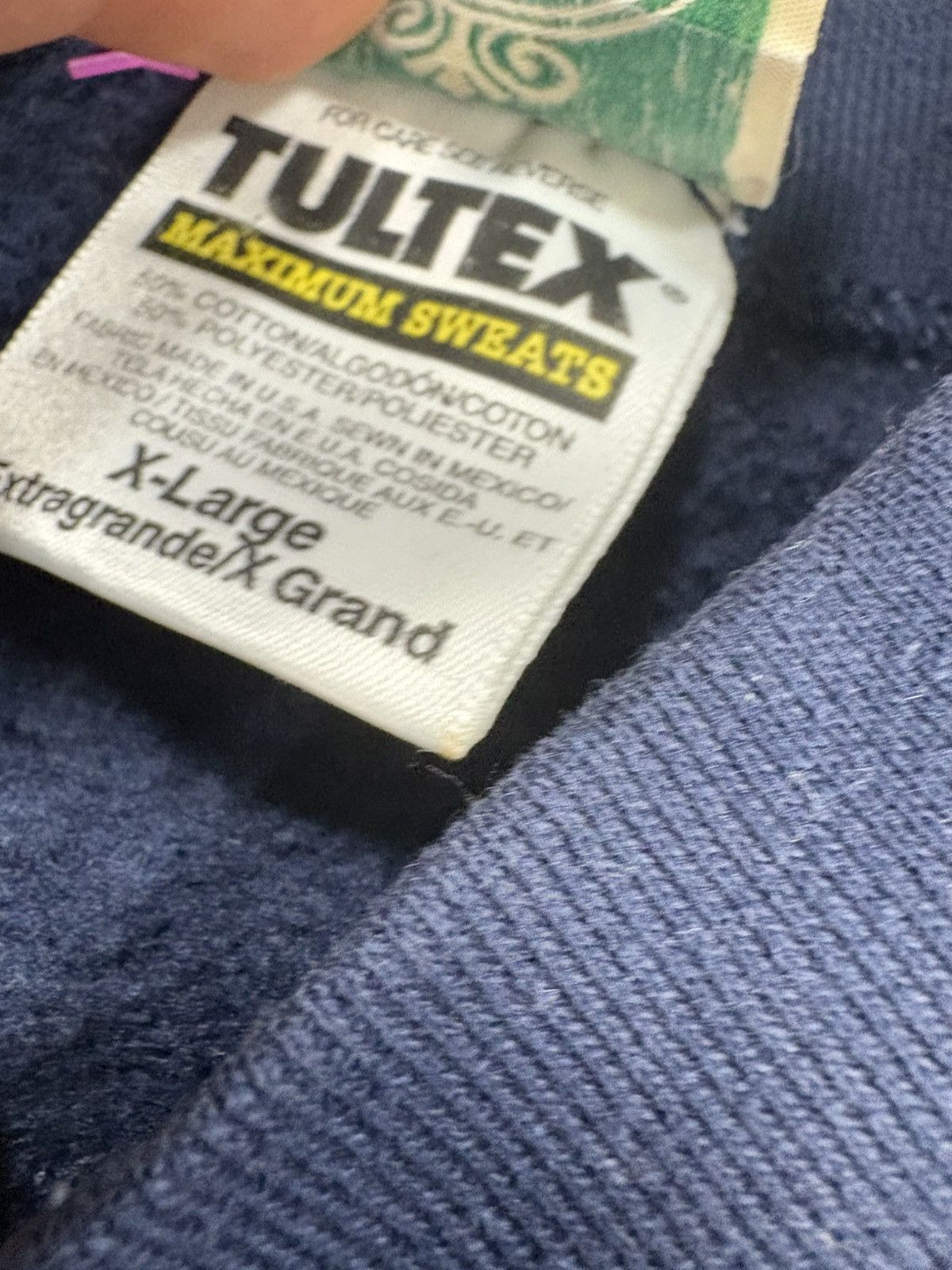 Tultex × Vintage Vintage 1990’s Polarbear Crewneck Sweatshirt Size US XL / EU 56 / 4 - 4 Thumbnail