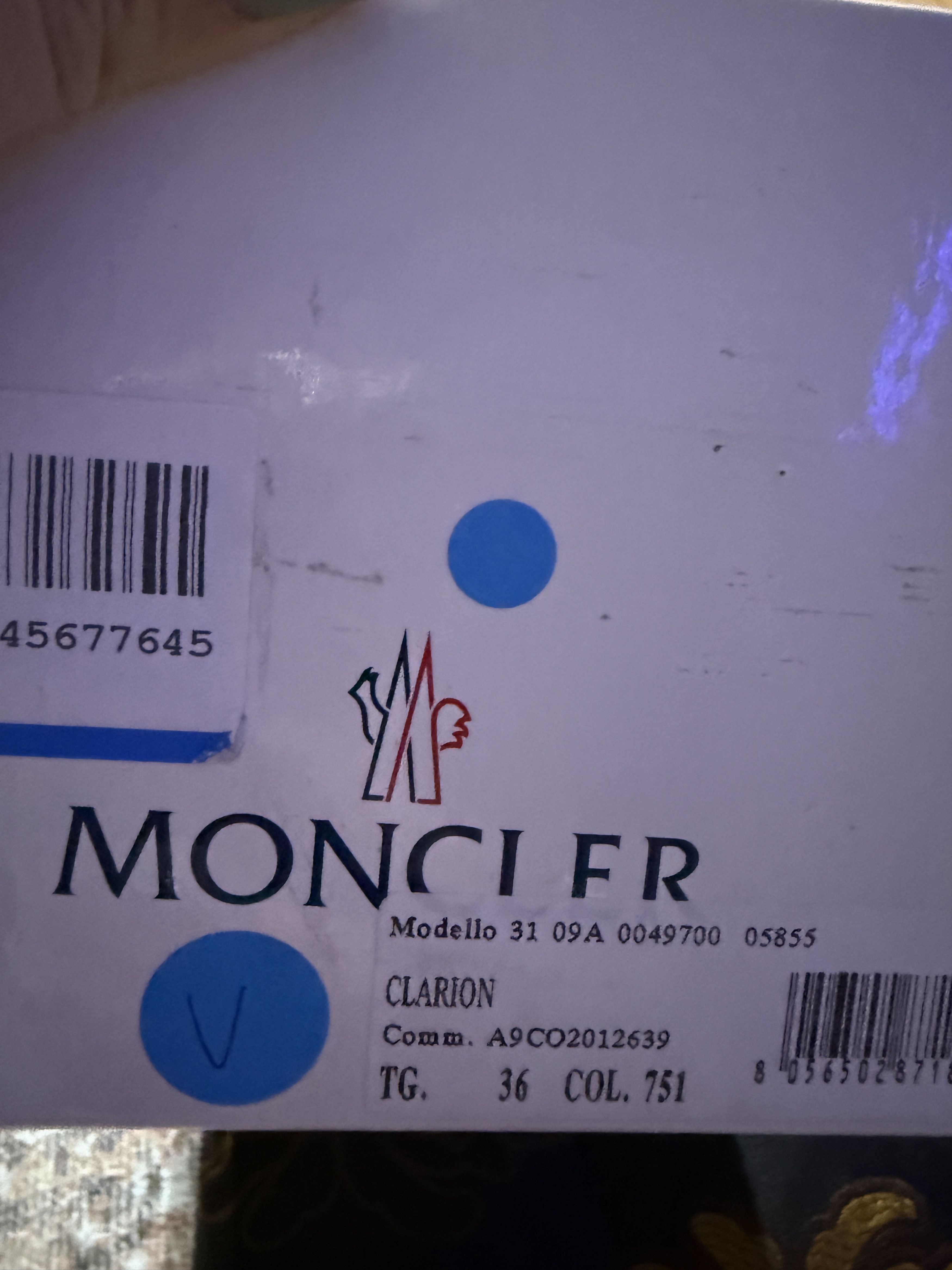 Moncler Blu sandals Moncler Size US 6 / IT 36 - 8 Thumbnail