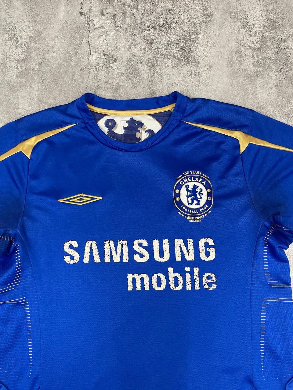 Umbro Umbro Chelsea FC 100 Years Men Home Football Shirt 2005/06 Size US M / EU 48-50 / 2 - 2 Thumbnail