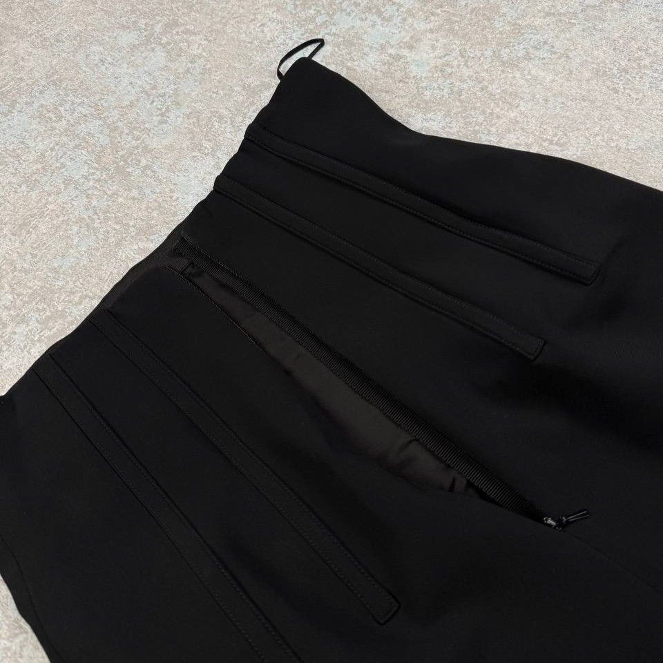 Moschino Moschino Couture Black Pencil Skirt Size 26" / US 2 / IT 38 - 3 Thumbnail