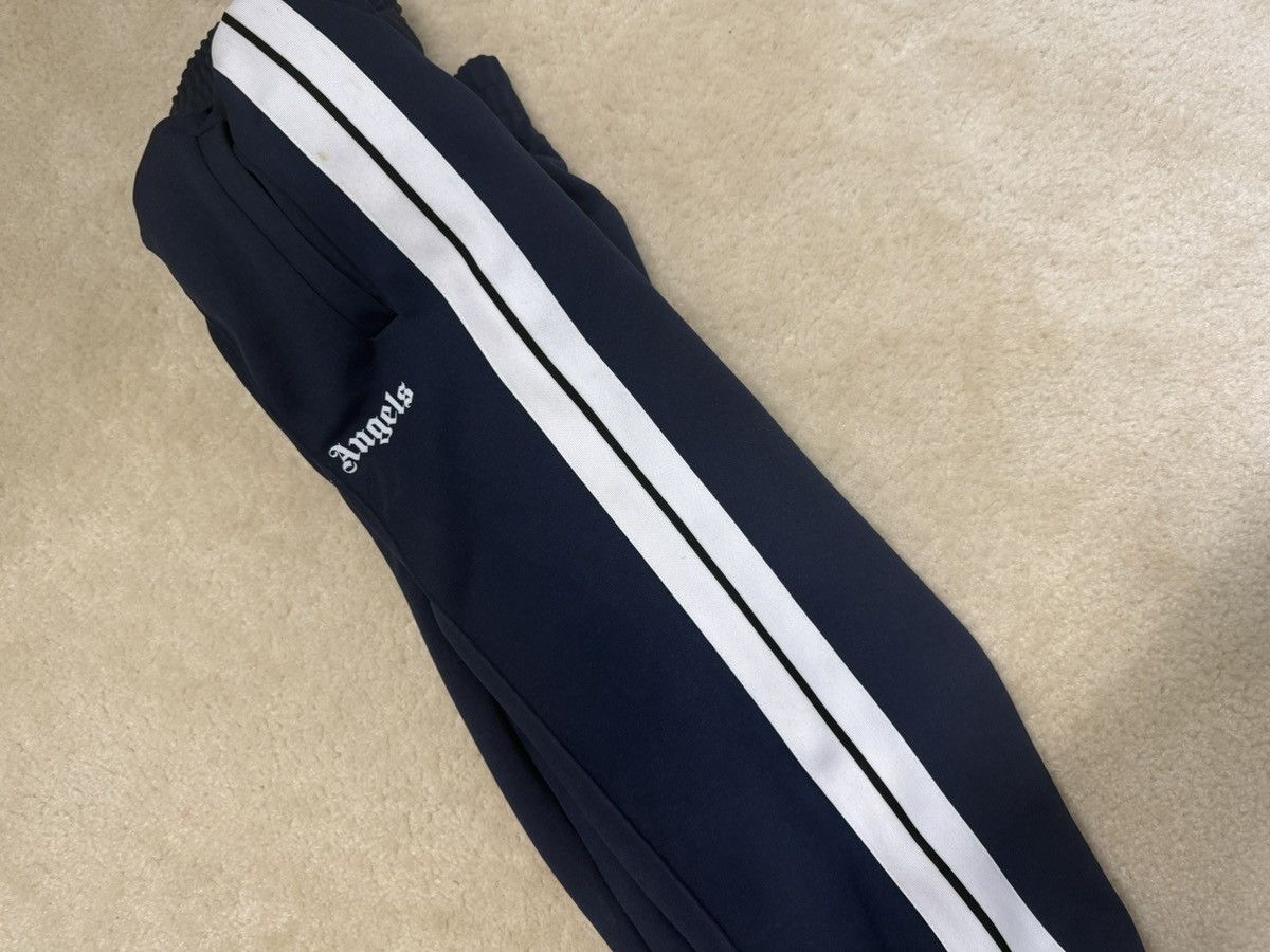 Palm Angels NAVY BLUE PALM ANGEL'S STRIPE TRACK PANT'S Size US 38 / EU 54 - 3 Thumbnail