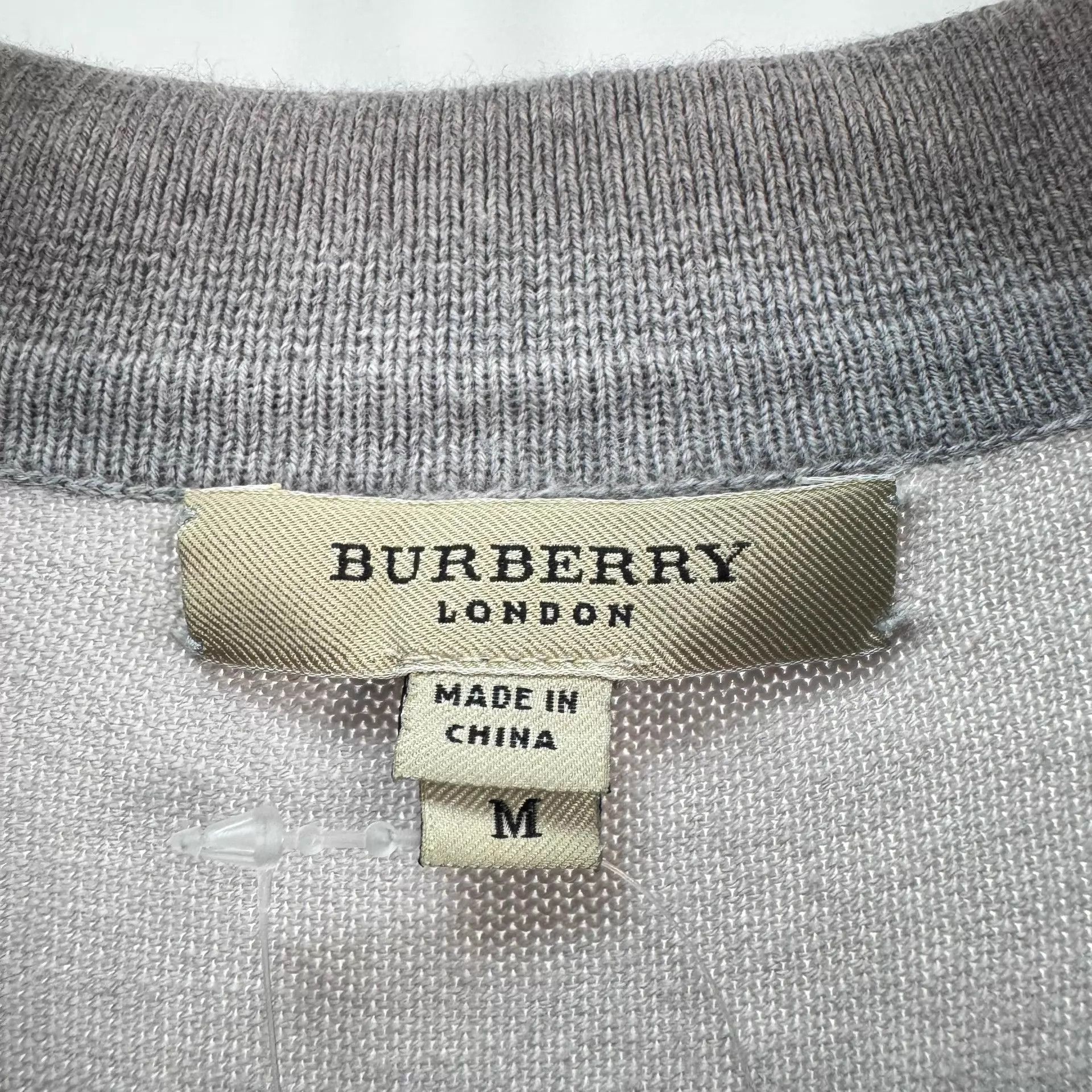 Burberry Burberry Embroidered Eq Gradient Knit Polo M 98 New Size US M / EU 48-50 / 2 - 5 Thumbnail