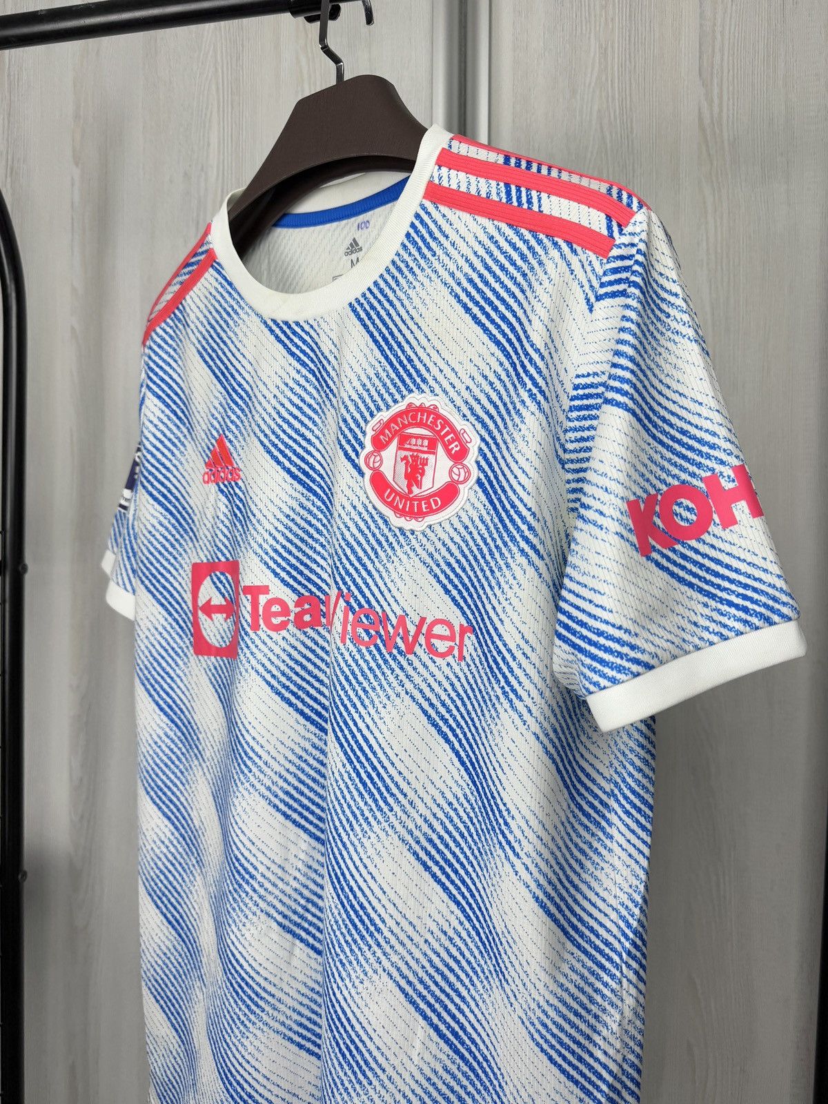 Adidas ADIDAS MANCHESTER UNITED 2021 2022 #11 GREENWOOD AWAY JERSEY Size US M / EU 48-50 / 2 - 7 Thumbnail