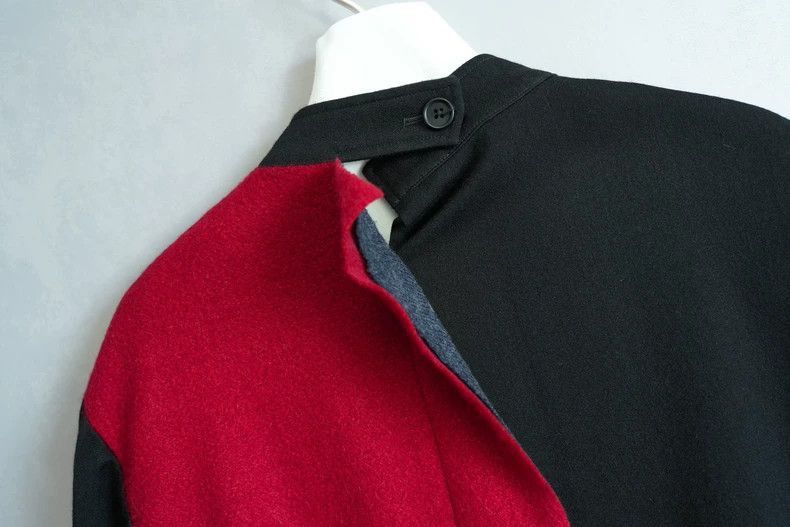 Yohji Yamamoto Yohji Yamamoto 15AW show double gray and red jacket-2505 Size US L / EU 52-54 / 3 - 6 Thumbnail
