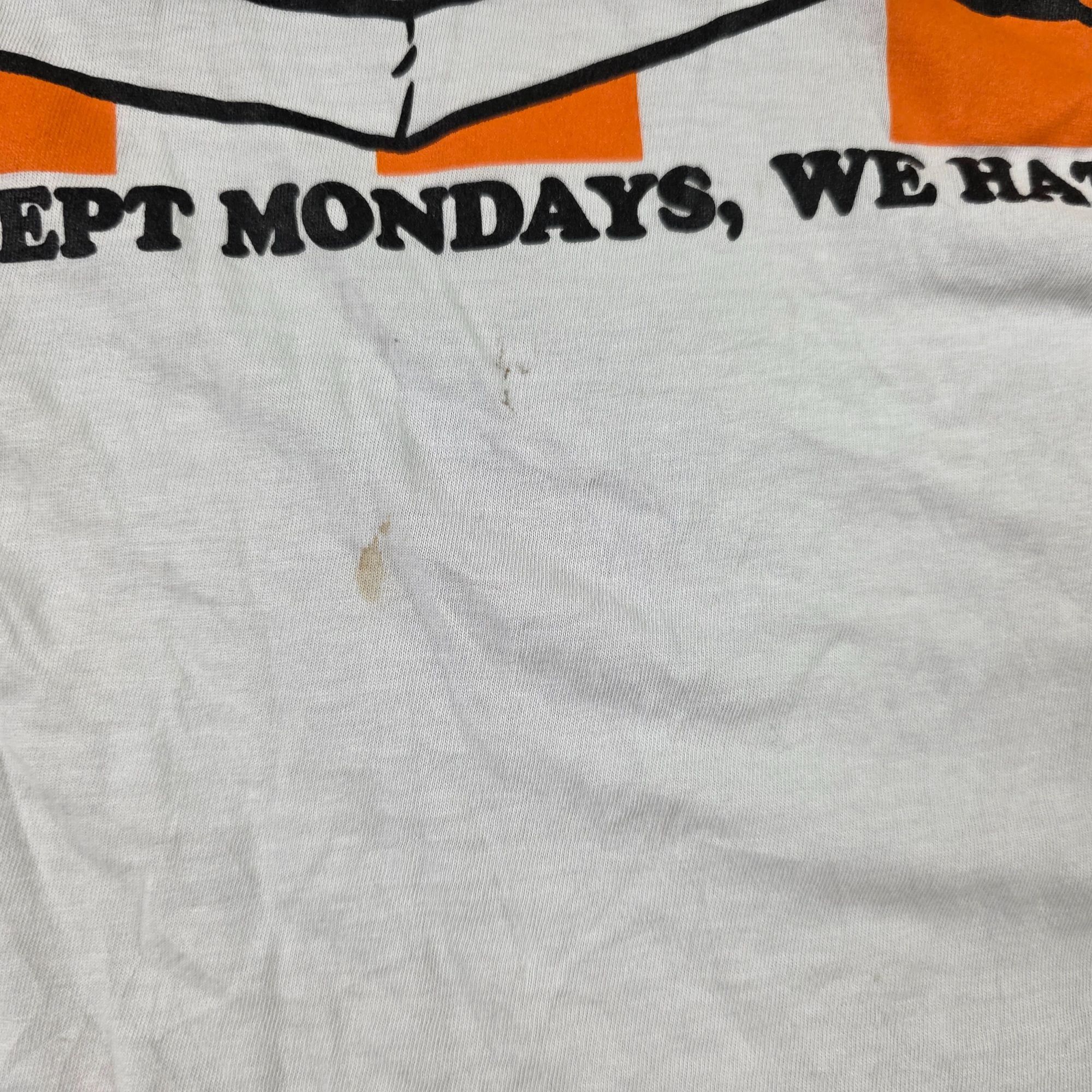 Other Garfield Lasagna Graphic Tee Mens XL White Shirt Cartoon Com Size US XL / EU 56 / 4 - 4 Thumbnail