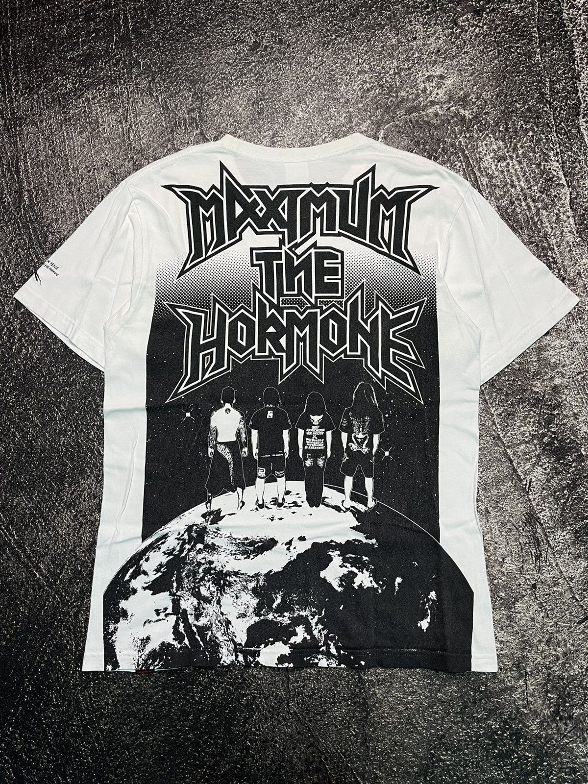Band Tees Vintage Maximum The Hormone White T-Shirts Size US L / EU 52-54 / 3 - 1 Thumbnail