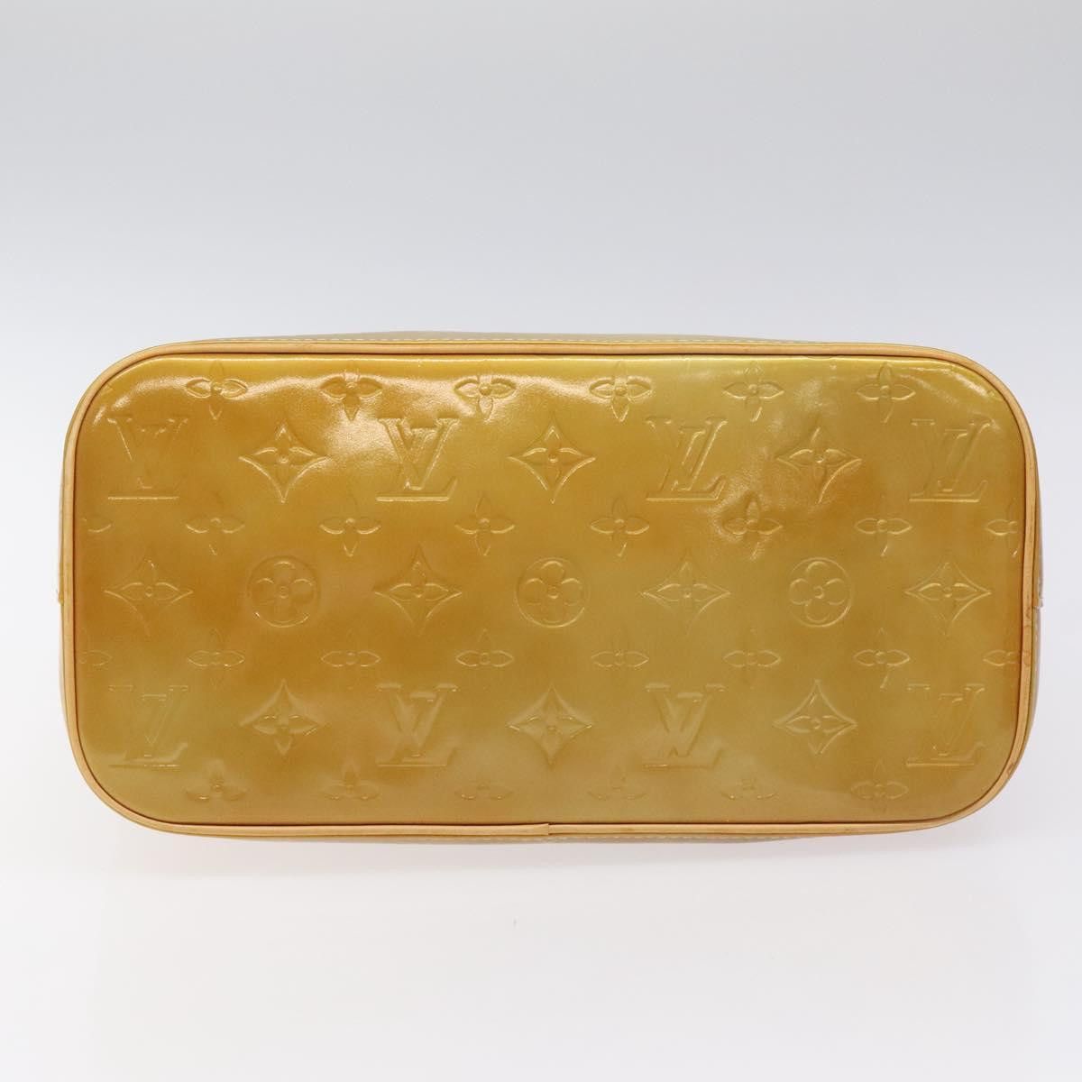 Louis Vuitton LOUIS VUITTON Monogram Vernis Houston Hand Bag Gris M91053 Size ONE SIZE - 9 Thumbnail