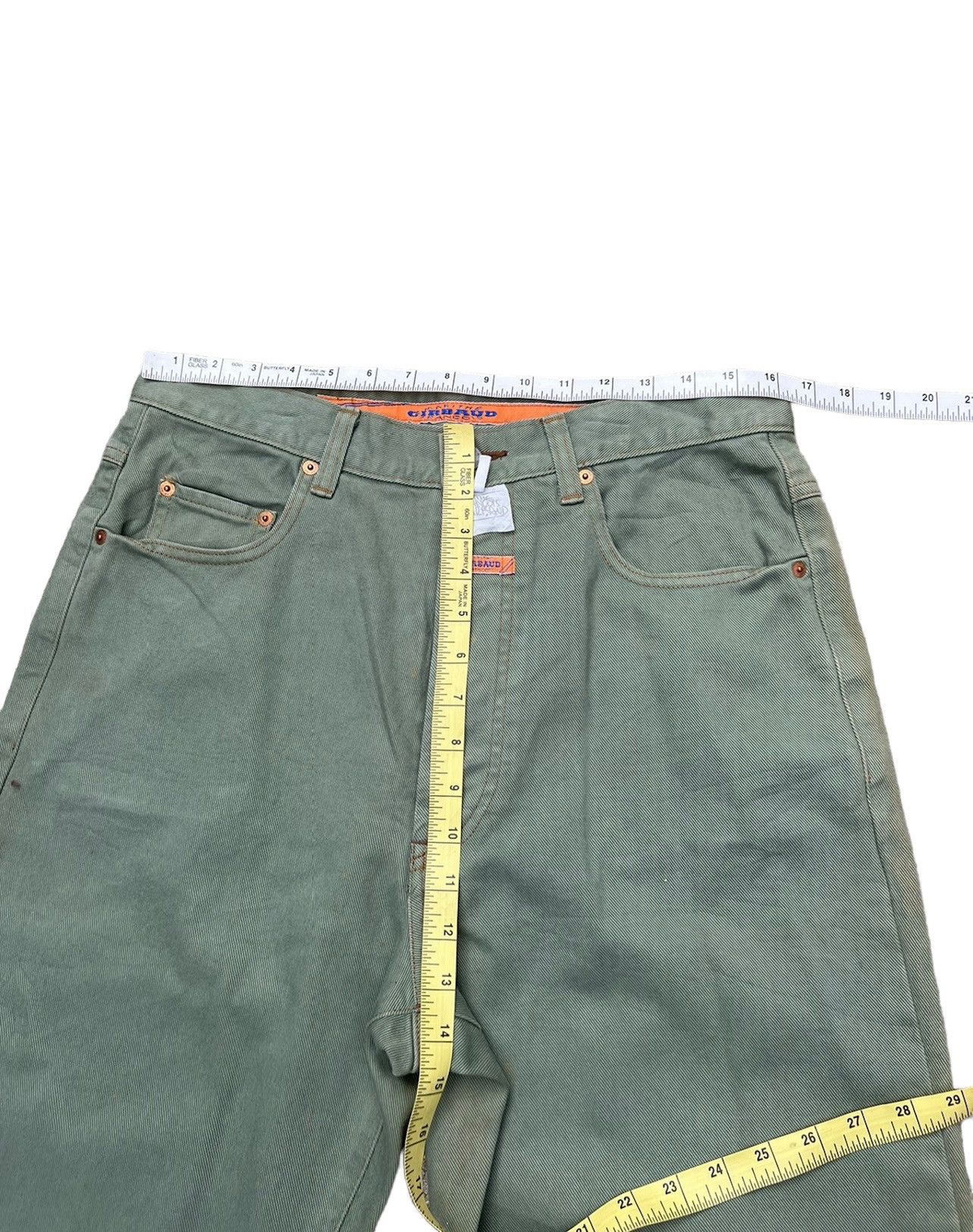 Marithe + Francois Girbaud Vintage 90s MFG Sun Fade Green Denim Baggy Jeans Size US 32 / EU 48 - 3 Thumbnail