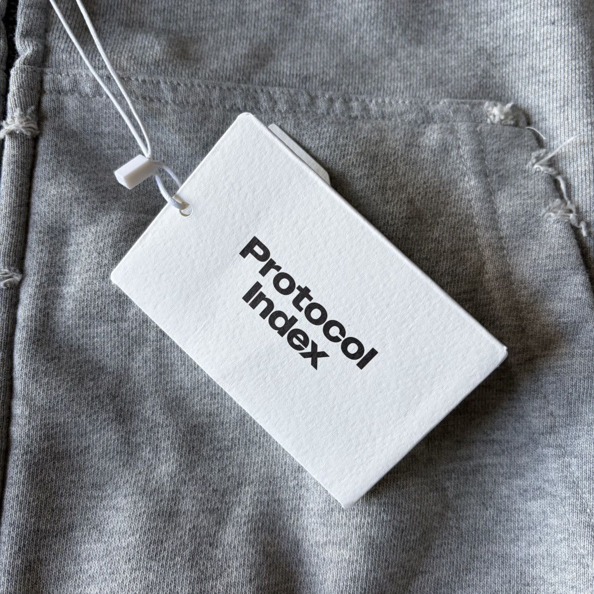 Protocol Index RECONSTRUCTED ZIP HOODIE PROJECT GR stk