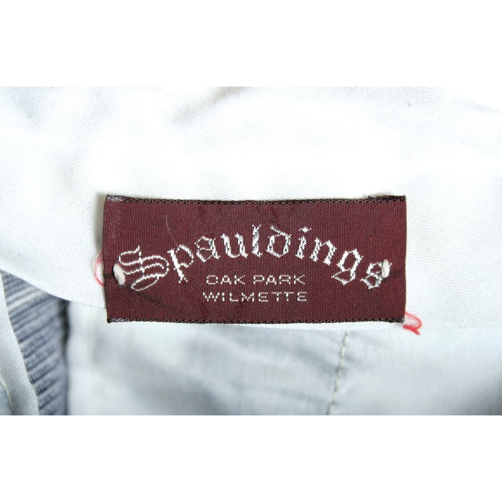 Vintage VINTAGE Spauldings Plaid Pants Blue White 32x30 Dress Men Regular Front Pleated Zip Glass tagless sizing - Fit 32x30 Mens Size US 32 / EU 48 - 5 Thumbnail