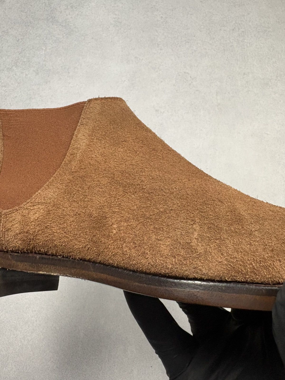 Crockett & Jones Crockett & Jones Cranford 3 Brown Camel Suede Chelsea Boots Size US 7.5 / EU 40-41 - 18 Thumbnail