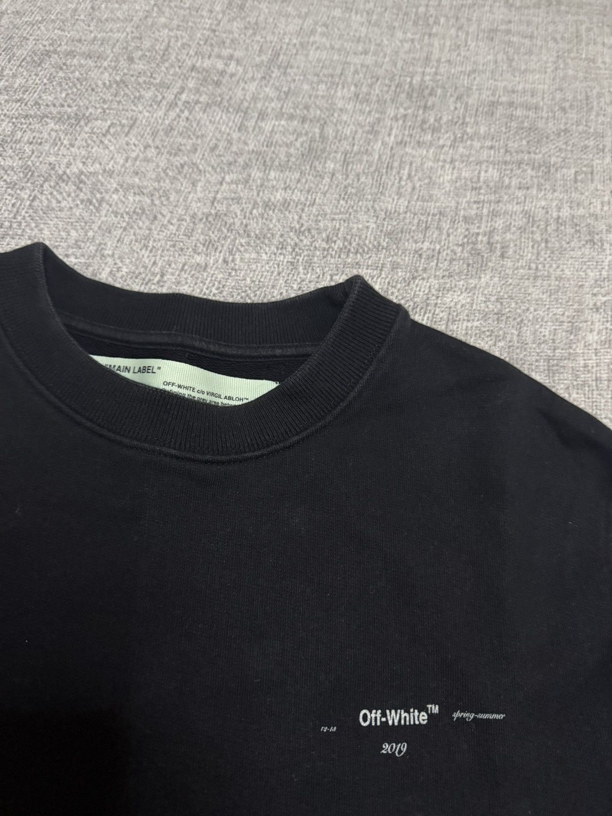 Off-White Off White 19ss crewneck Size US XS / EU 42 / 0 - 3 Thumbnail