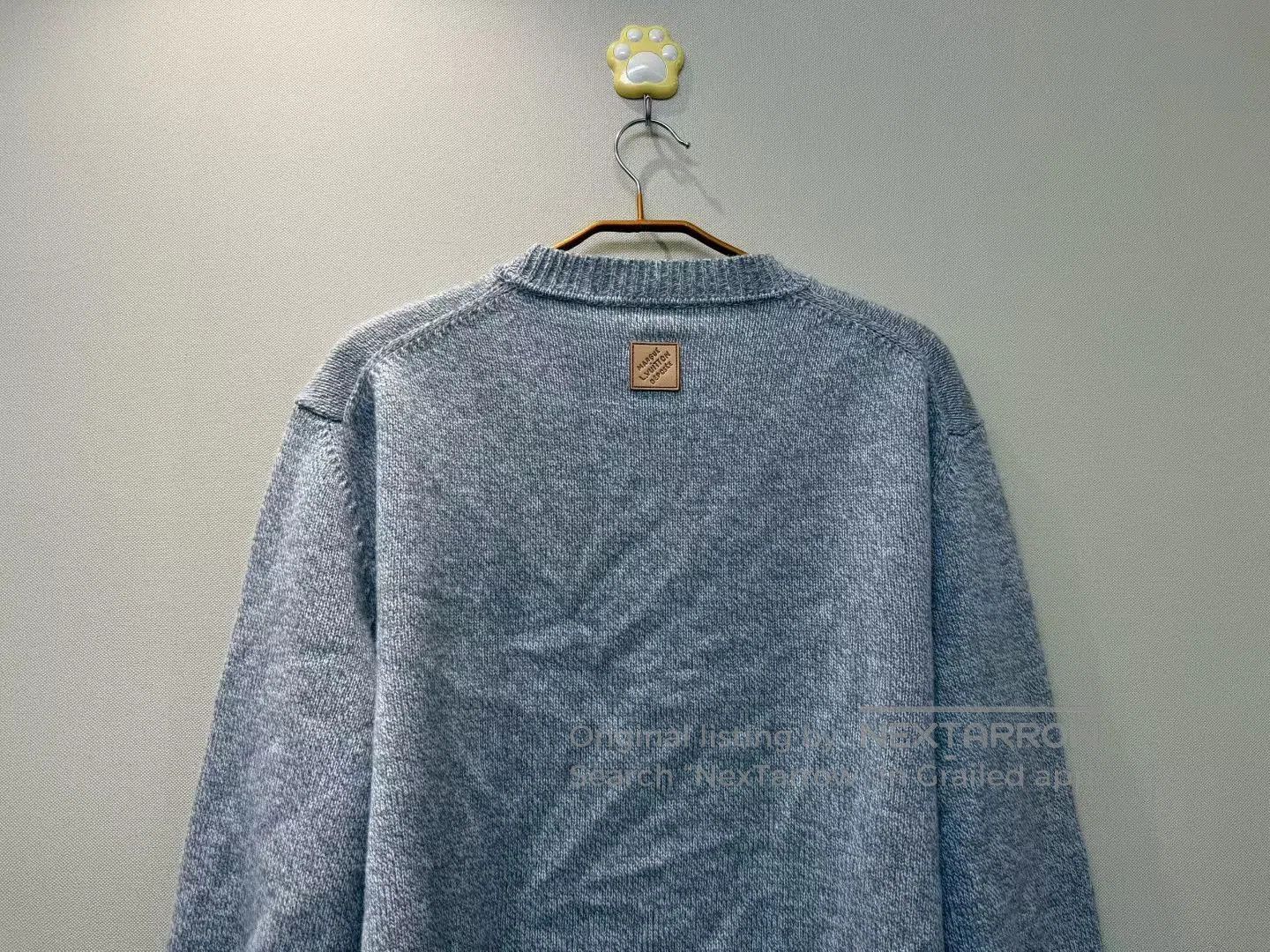 Louis Vuitton Louis Vuitton Grey Fox Logo Logo Sweater| Size US XXL / EU 58 / 5 - 5 Thumbnail
