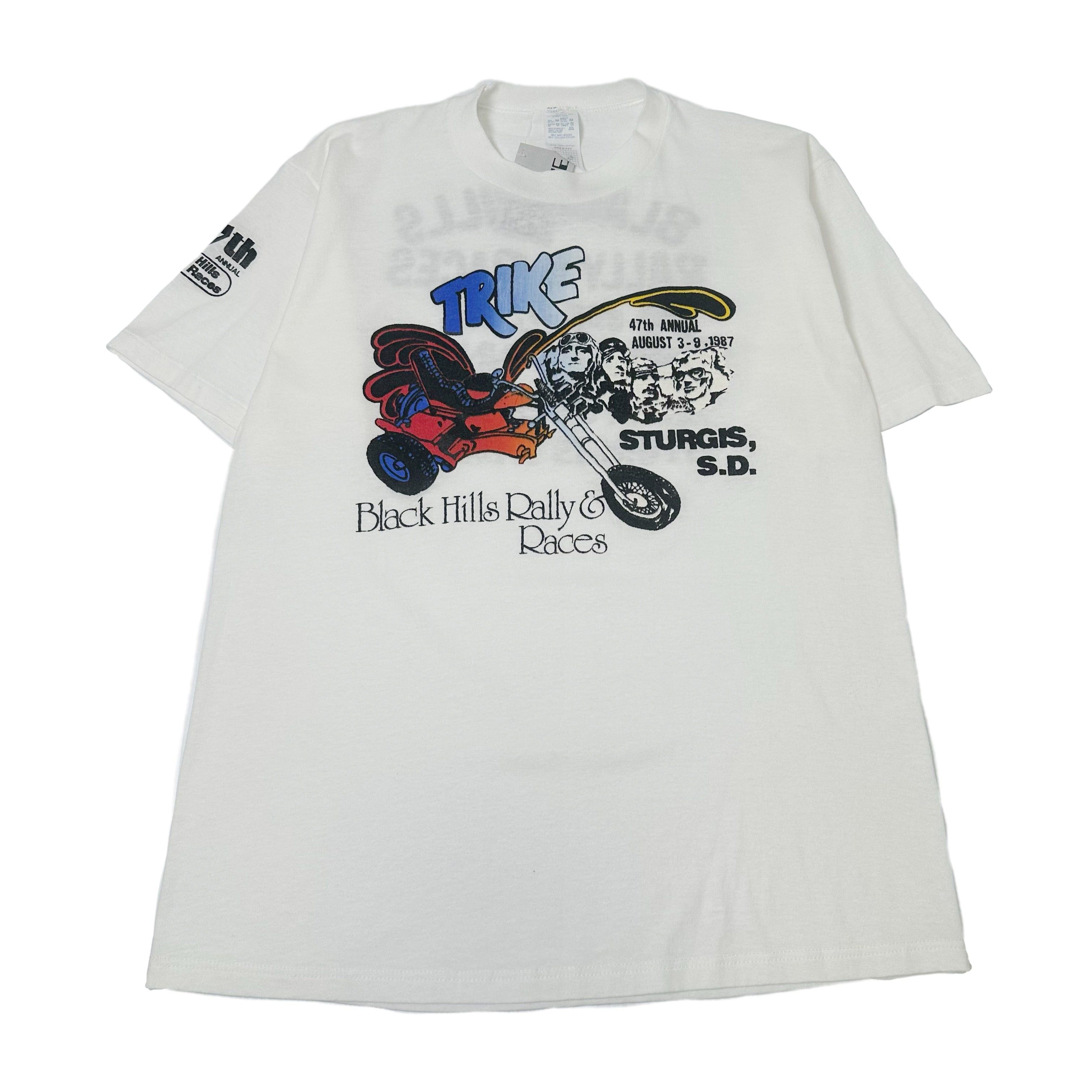 Jerzees 1987 Black Hills Rally Biker Tee XL Size US XL / EU 56 / 4 - 1 Thumbnail