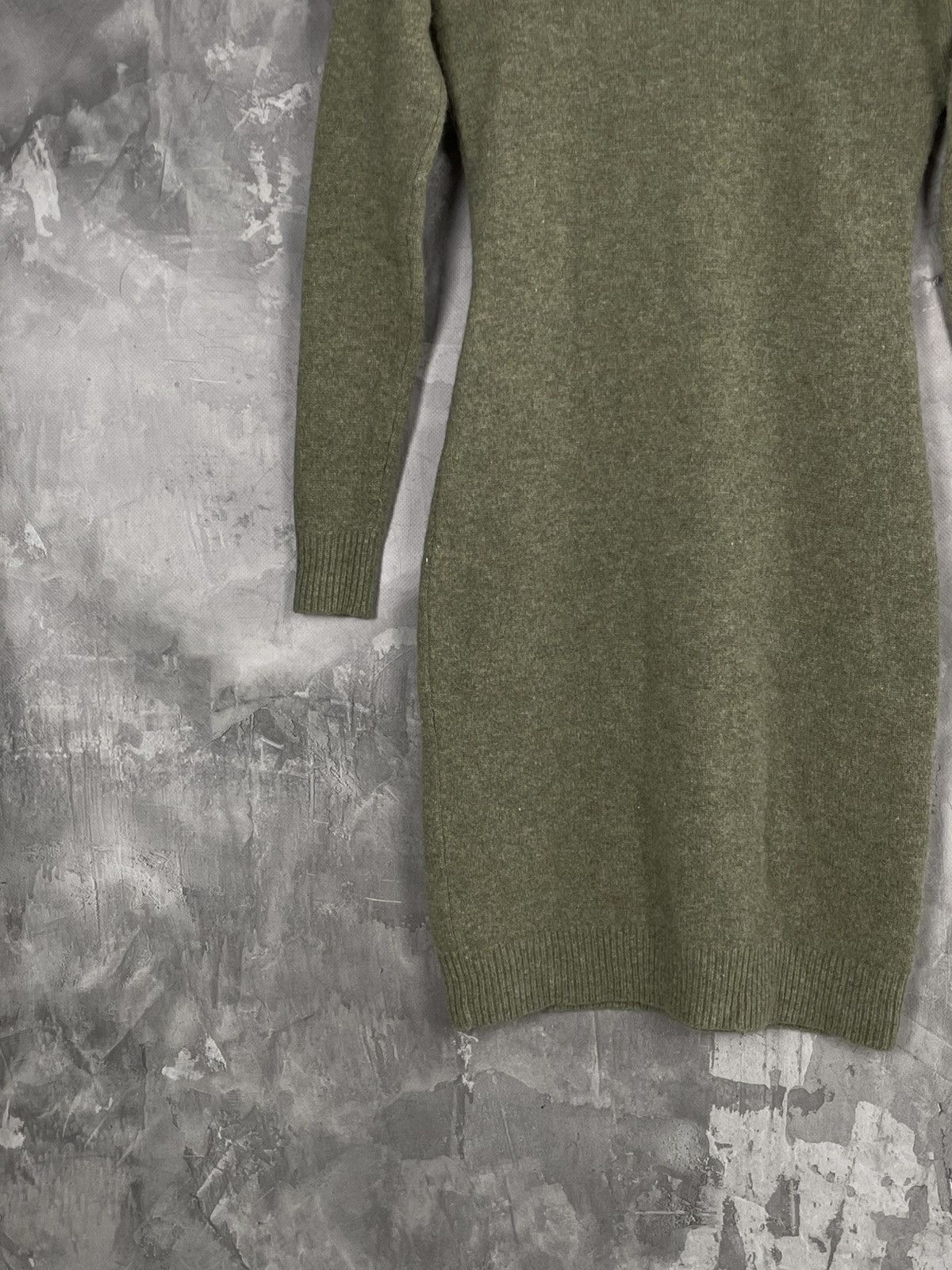 Ralph Lauren Ralph Lauren Women's Cable Knit Khaki Sweater Dress Size S / US 4 / IT 40 - 5 Thumbnail