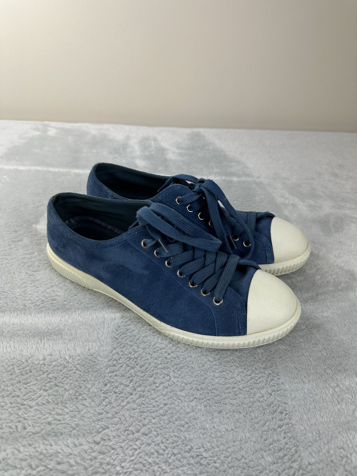 Prada Prada Luxury Sneakers 4E2811 Suede Shoes Men's Size 6.5 US Size US 6.5 / EU 39-40 - 1 Thumbnail