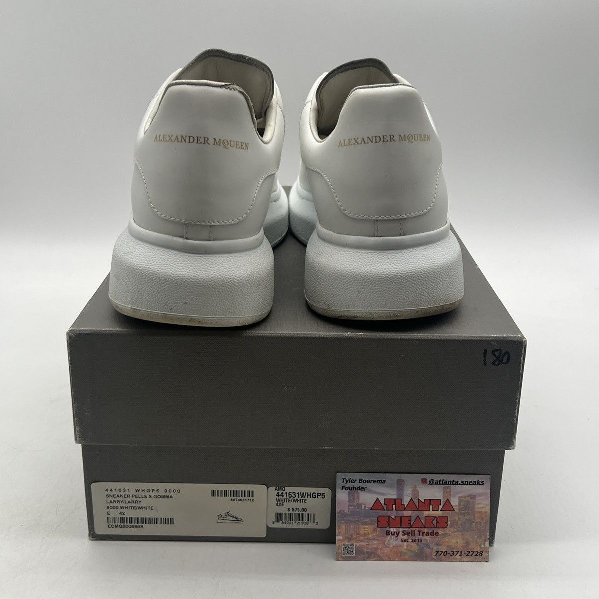 Alexander McQueen Alexander McQueen Wmns white Size US 9 / EU 42 - 3 Thumbnail
