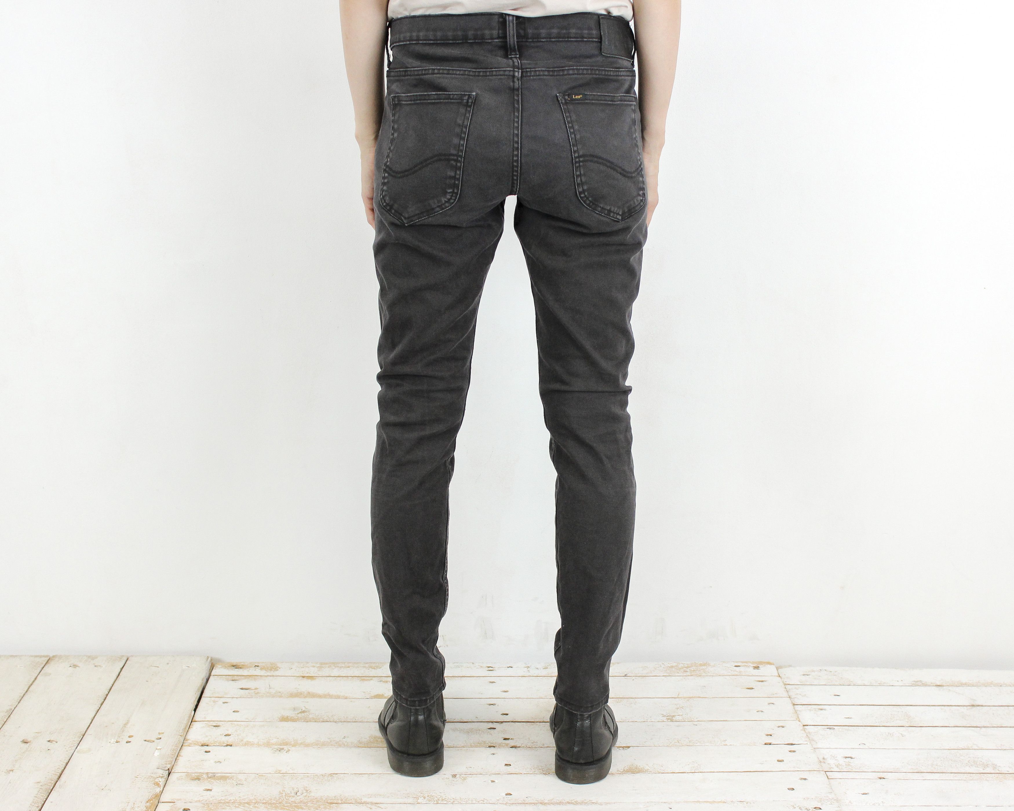 Lee × Vintage Luke Jeans Denim Trousers Pants W30 L30 Bottoms Zip fly Size 30" / US 8 / IT 44 - 3 Thumbnail