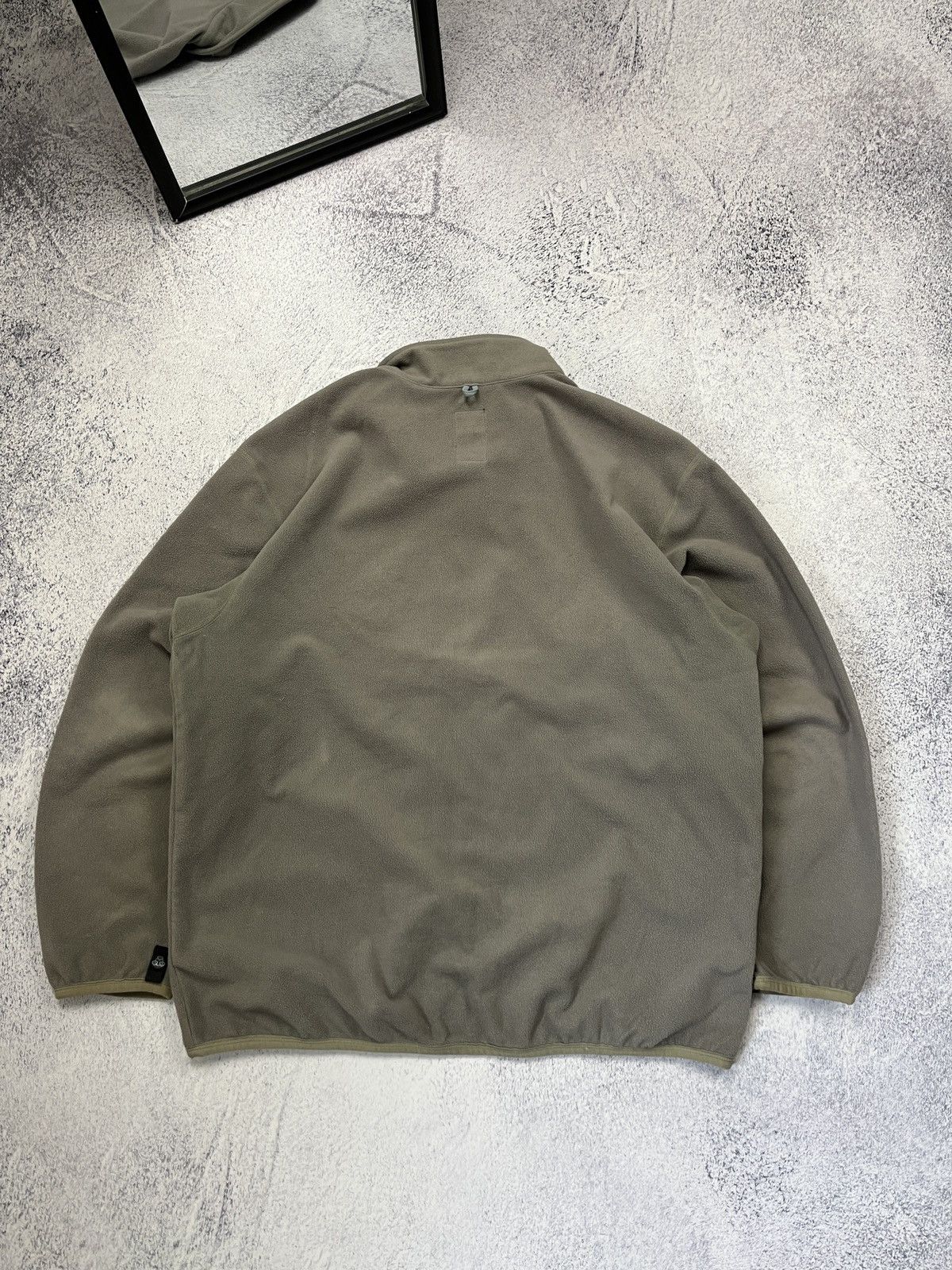 Nike Vintage Nike ACG Fleece Jacket Baggy Beige Mens Y2K 90’s Size US XL / EU 56 / 4 - 12 Thumbnail