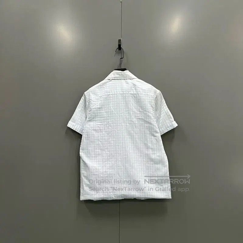 Burberry Burberry Blue Summer Cotton Stripe Shirt. Size XXS / US 00 / IT 34 - 2 Thumbnail